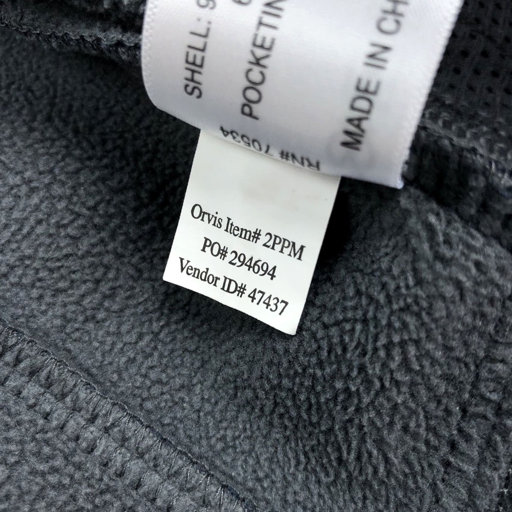 Orvis ORVIS Vest Navy Blue M Full Zip Softshell Lined Pockets Fleece 2PPM Mens Size US M / EU 48-50 / 2 - 7 Thumbnail