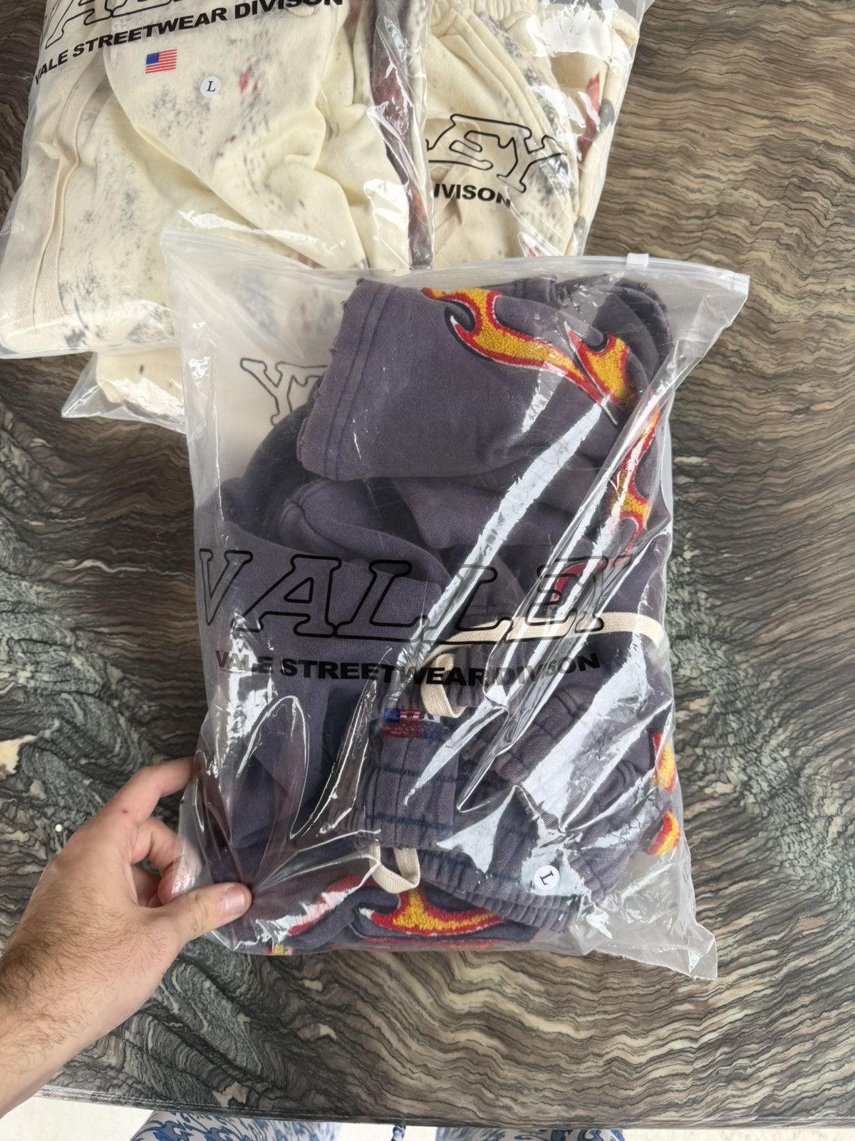 Vale Vale Forever La Flare Sweats – Purple Size Large NWT Size US 34 / EU 50 - 8 Thumbnail