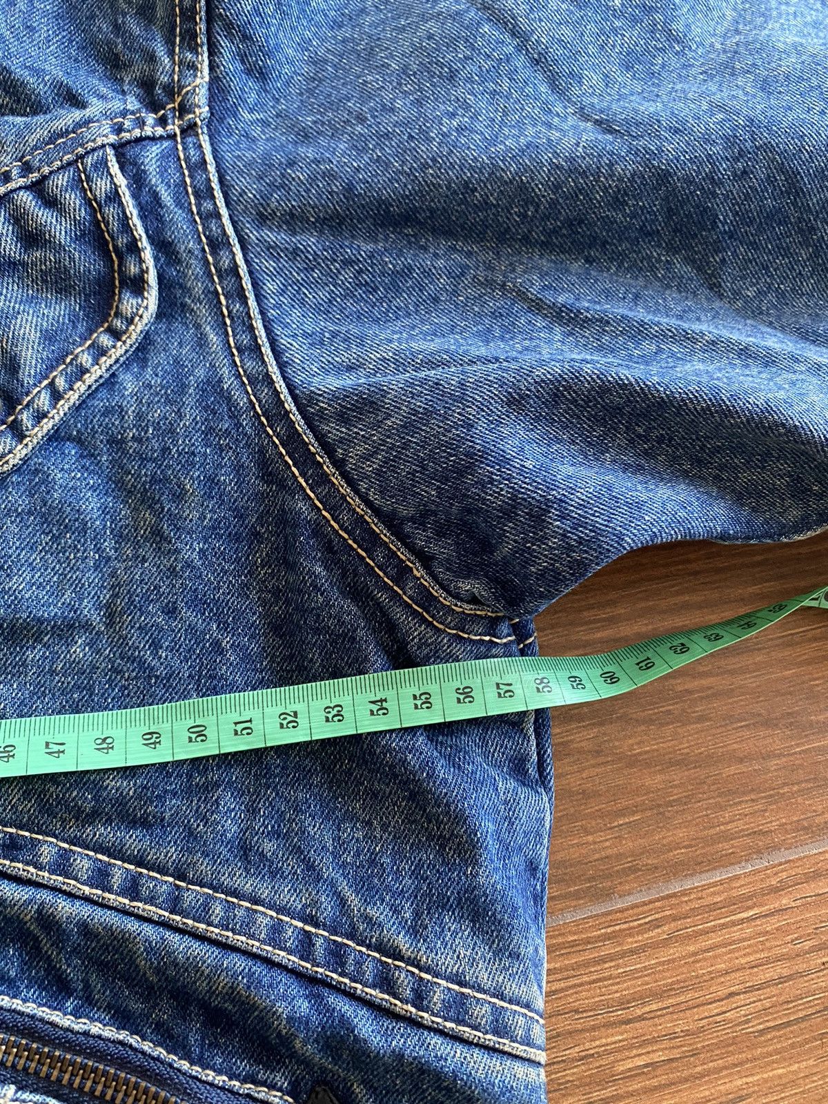 Vintage × Wrangler VTG 90s Wrangler Auth Western jacket jeans denim mens Large Size US M / EU 48-50 / 2 - 13 Thumbnail