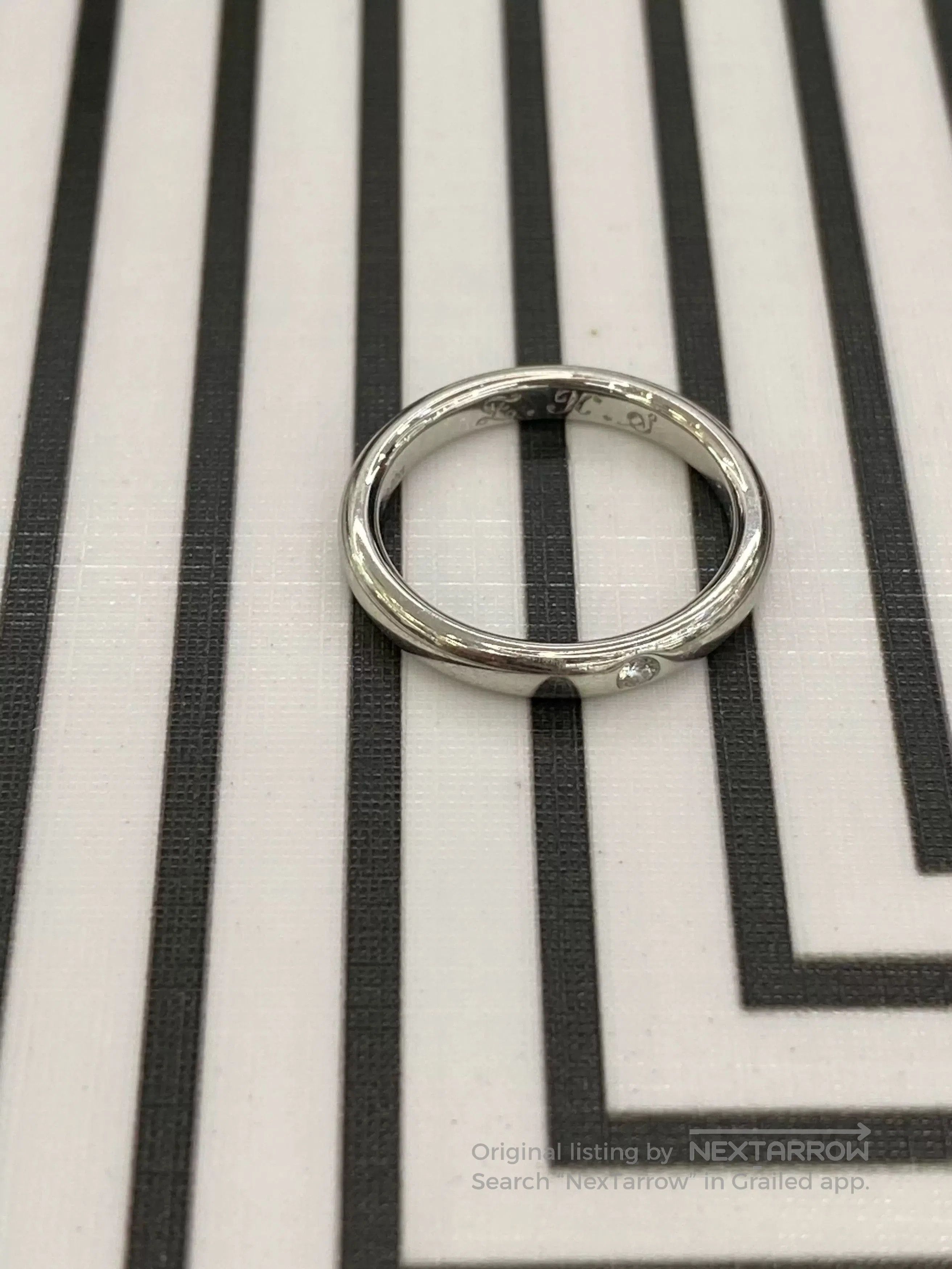 Tiffany & Co. Tiffany PT950 Ring Size 50. Size ONE SIZE - 5 Thumbnail