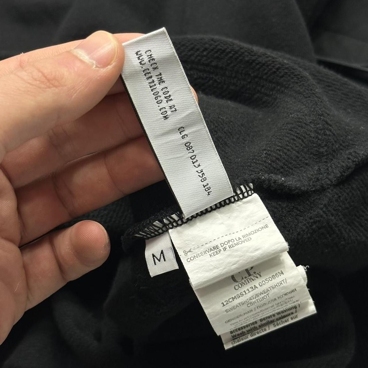 C.P. Company CP Company AW21 Nylon Panel Lens Pocket Crewneck - M/L Size US M / EU 48-50 / 2 - 4 Thumbnail