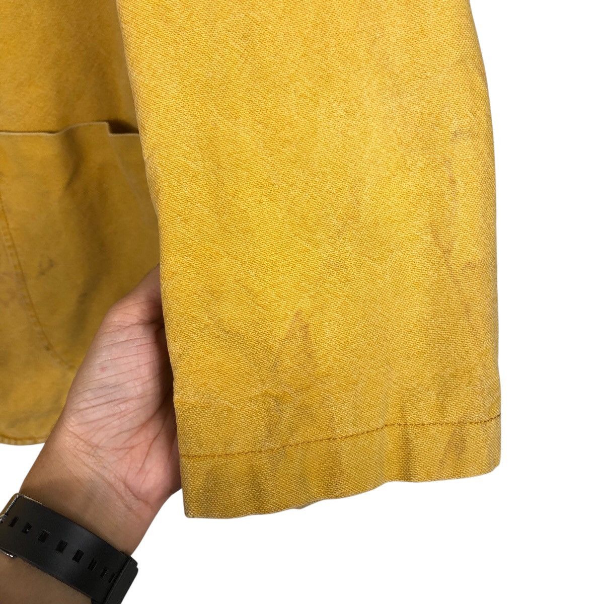 Japanese Brand × Vintage Vintage Chore Worker Jacket Karl Helmut Blanket IsseyMiyake Size US M / EU 48-50 / 2 - 16 Thumbnail