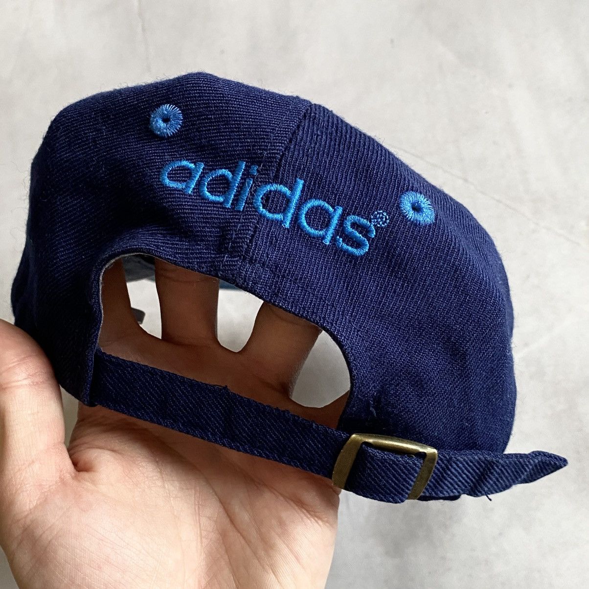 Adidas × Nike × Vintage 90s Vintage Adidas Embroidered 1972 Logo Cap Hat Y2K Size ONE SIZE - 3 Thumbnail