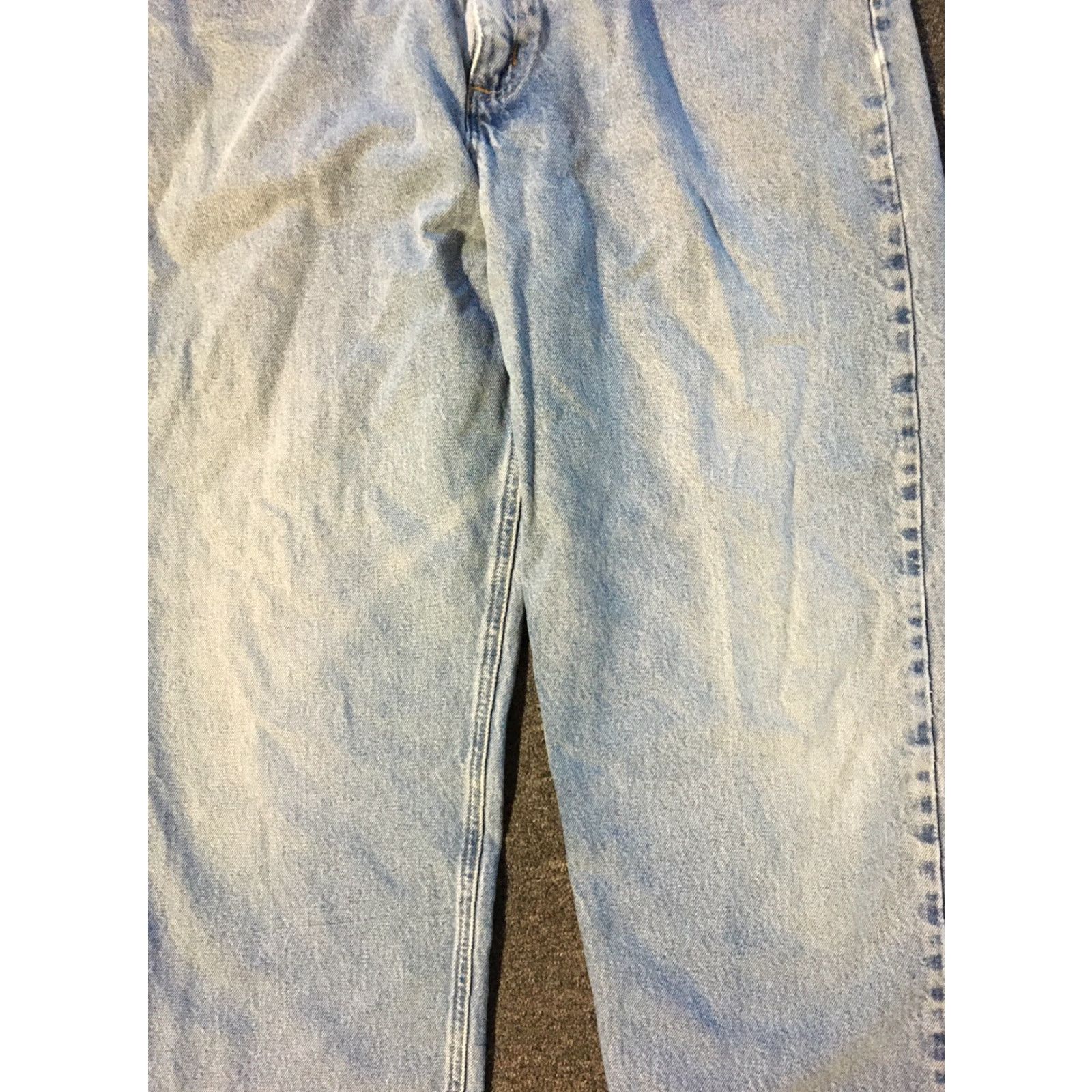 Carhartt VINTAGE Carhartt Jeans 37 33 Blue 90s Grunge Biker Work Straight Mens Size US 37 - 5 Thumbnail