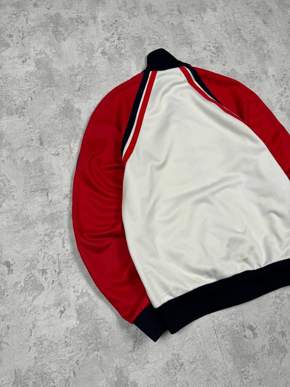 Sergio Tacchini RARE Vintage Sergio Tacchini White/Red Track Jacket Size US L / EU 52-54 / 3 - 9 Thumbnail