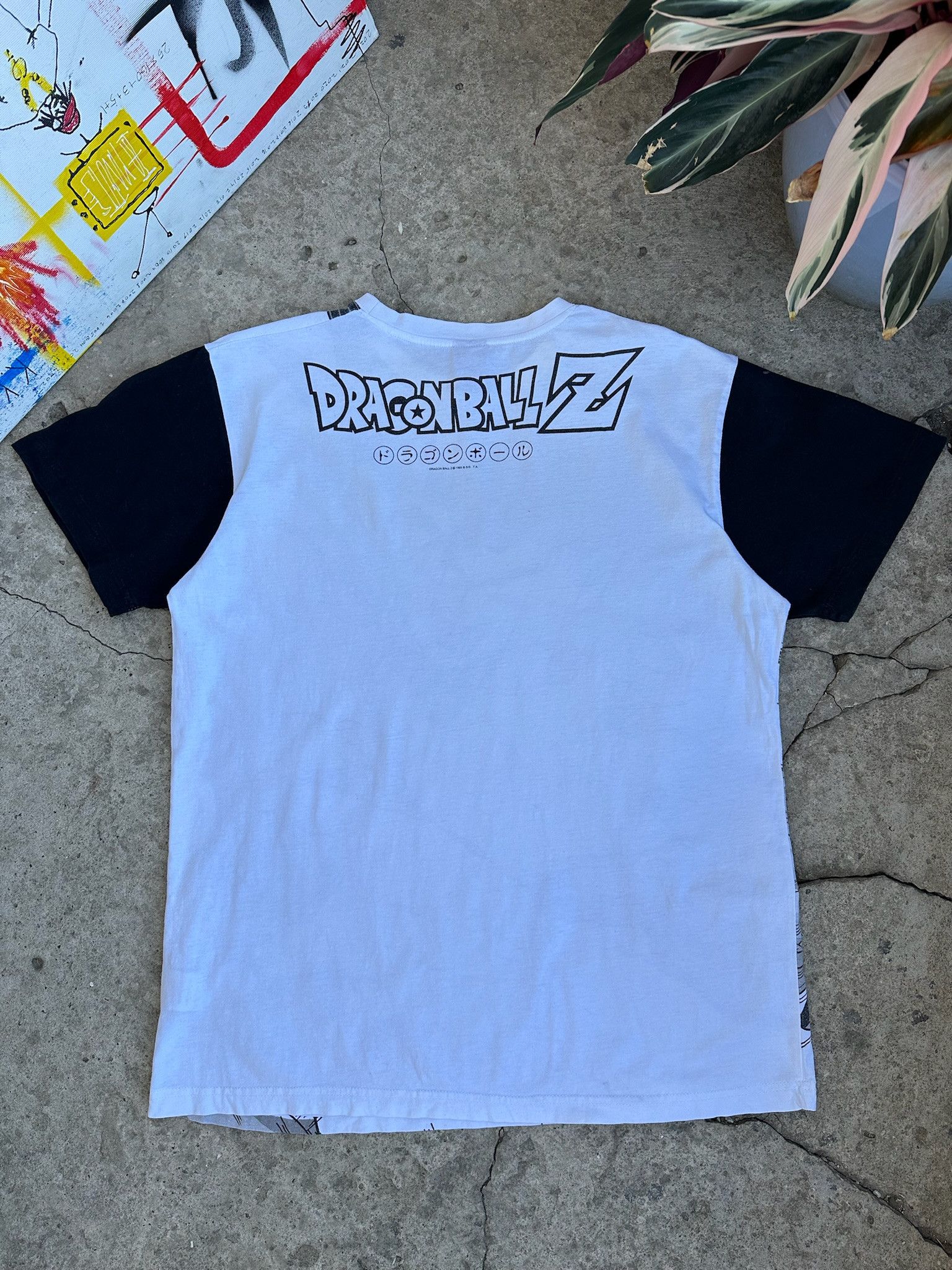Anime Vintage Anime Dragon Ball Z T-shirt dream colours Size US M / EU 48-50 / 2 - 4 Thumbnail