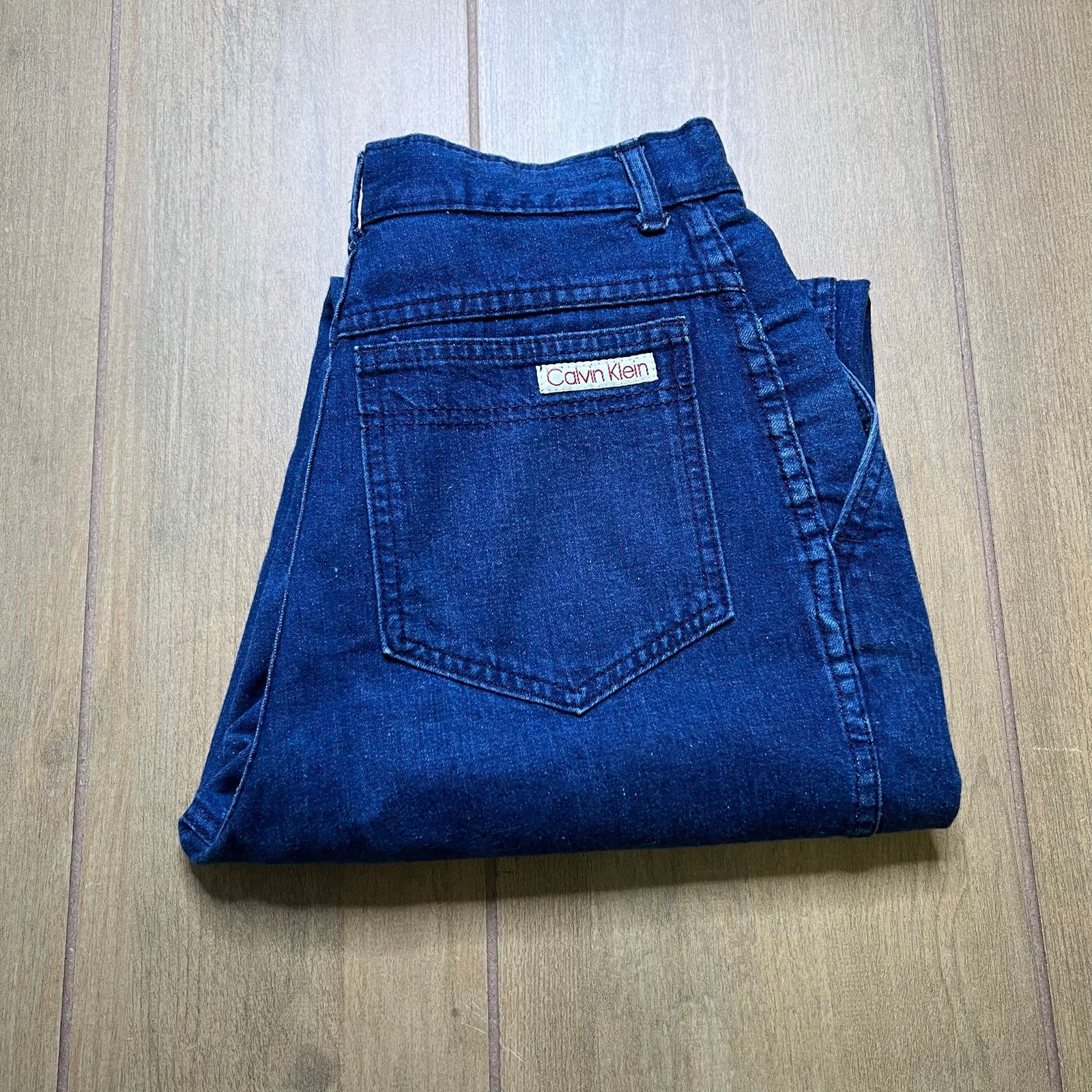 Calvin Klein Vintage Calvin Klein Jeans Womens 8 High Waist Pleated 24x31 Size 30" / US 8 / IT 44 - 1 Thumbnail