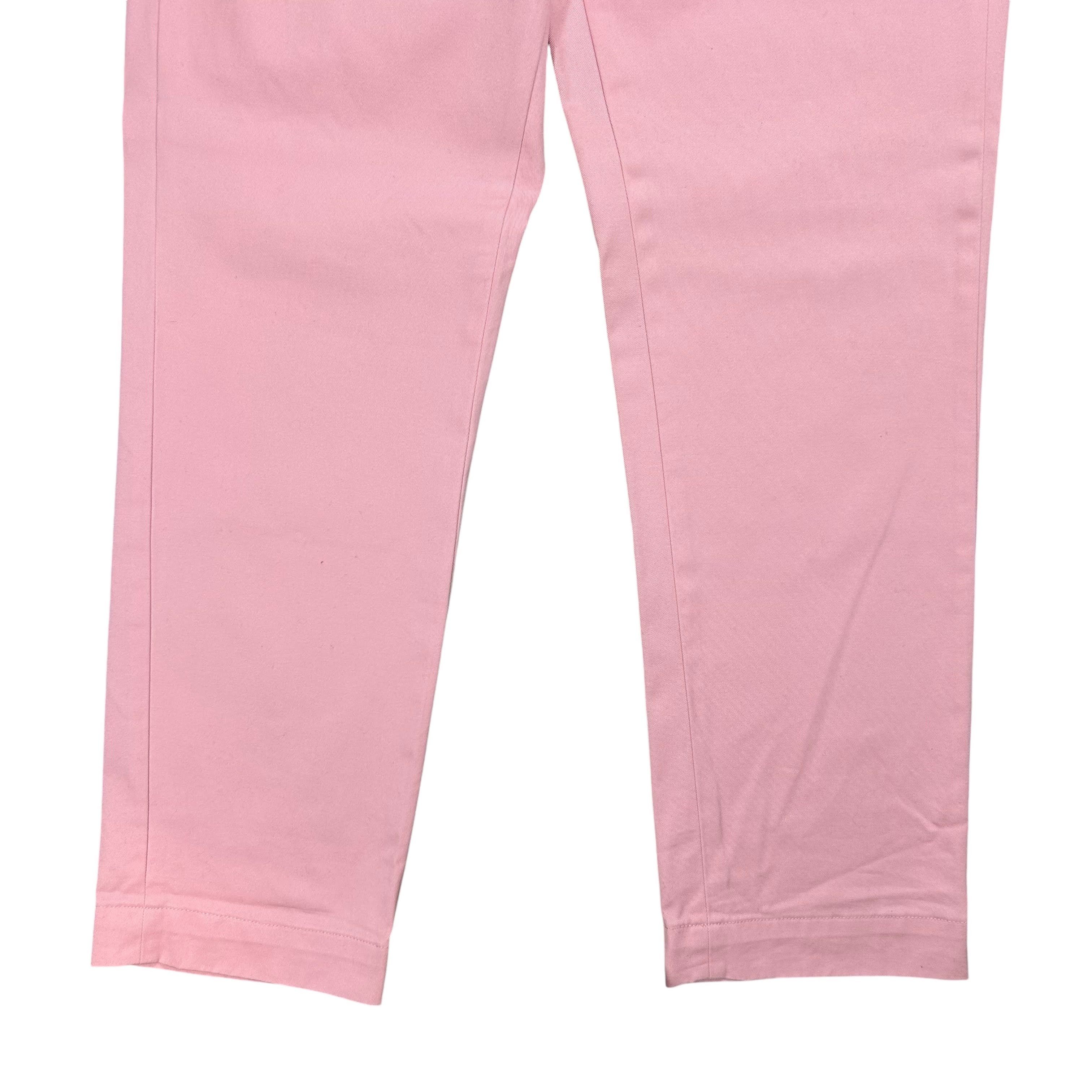 Polo Ralph Lauren Polo Ralph Lauren Pink Regular Straight Pants W33L30 Size US 33 - 9 Thumbnail