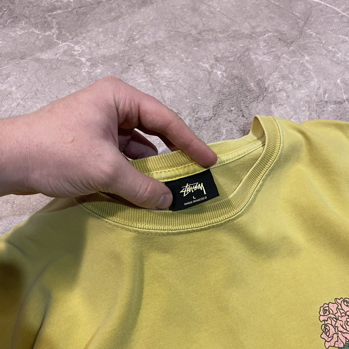 Other VINTAGE STUSSY TEE FLOWER BIG LOGO Size US L / EU 52-54 / 3 - 8 Thumbnail