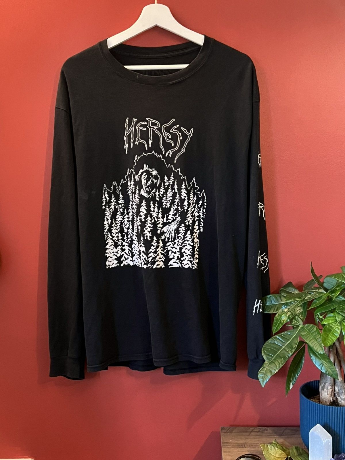 HERESY Heresy graphic black tee Size US L / EU 52-54 / 3 - 1 Thumbnail