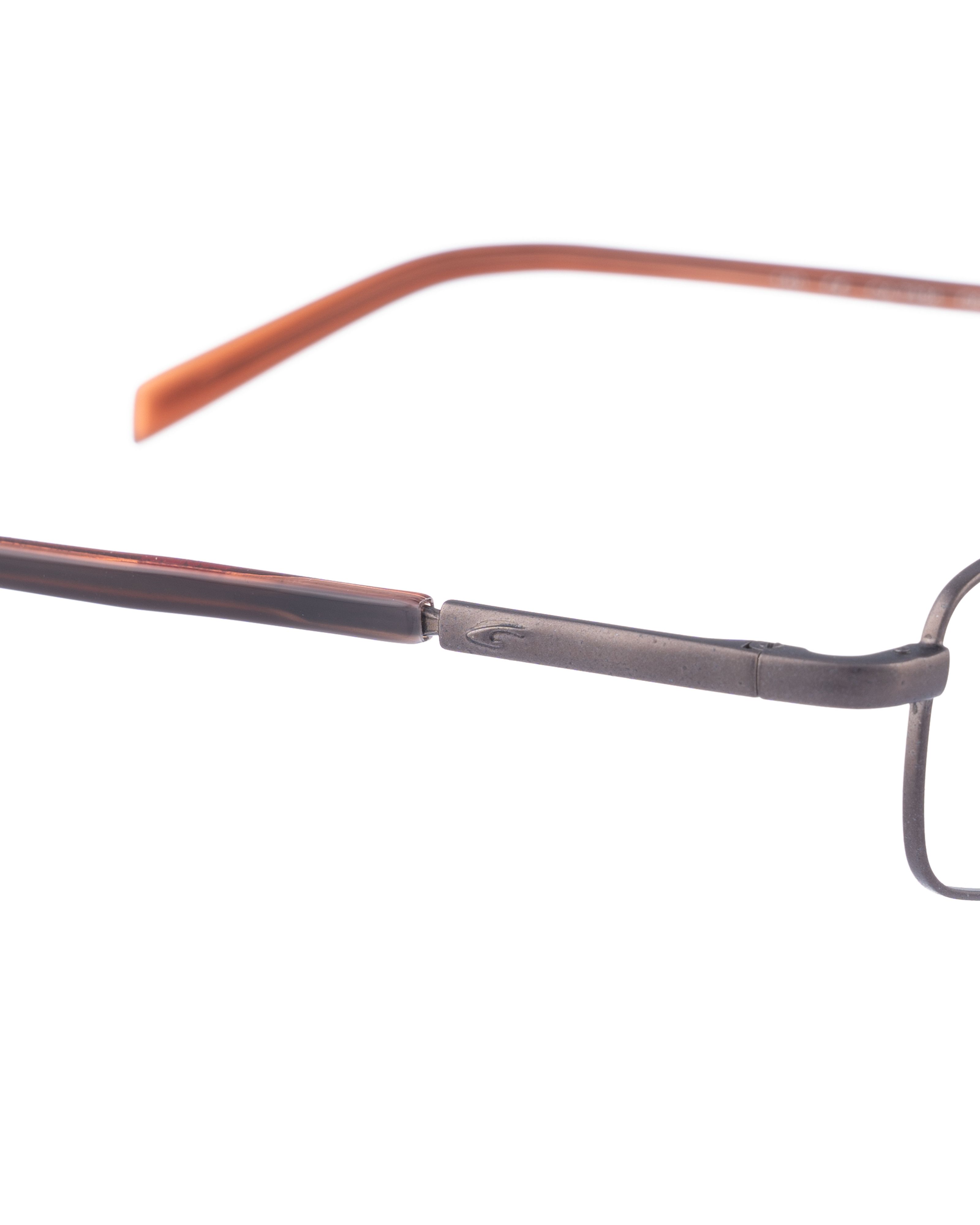 Carrera Carrera 00s Brown Silver Glasses with Transparent Temples Size ONE SIZE - 3 Thumbnail