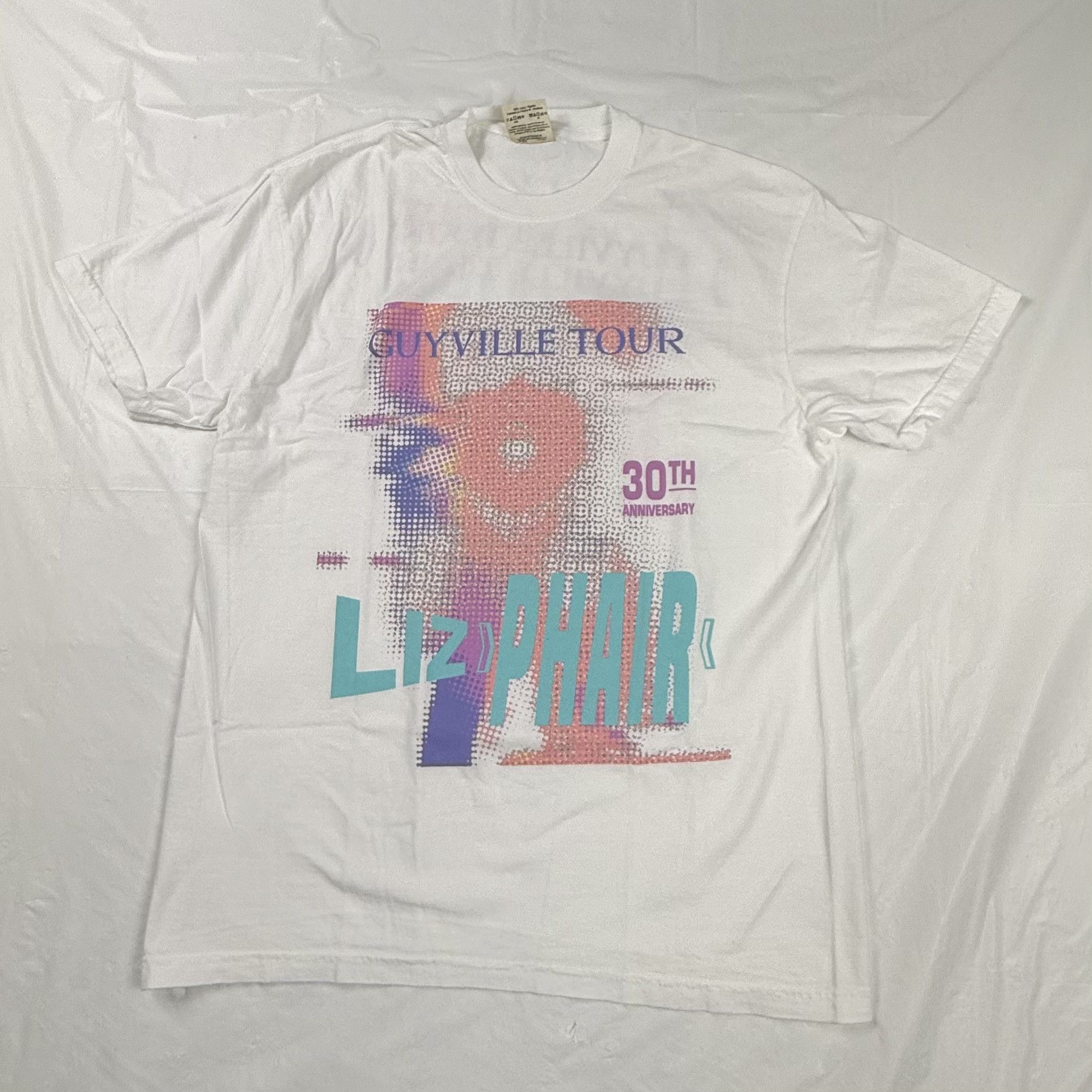 Comfort Colors Liz Phair Guyville Tour 30th Anniversary White T-Shirt Size US M / EU 48-50 / 2 - 1 Thumbnail