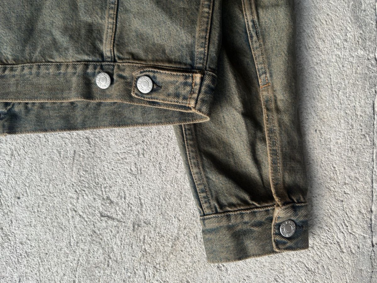 Helmut Lang 1997 Helmut Lang Vintage Stained Denim Jacket Size US M / EU 48-50 / 2 - 16 Thumbnail