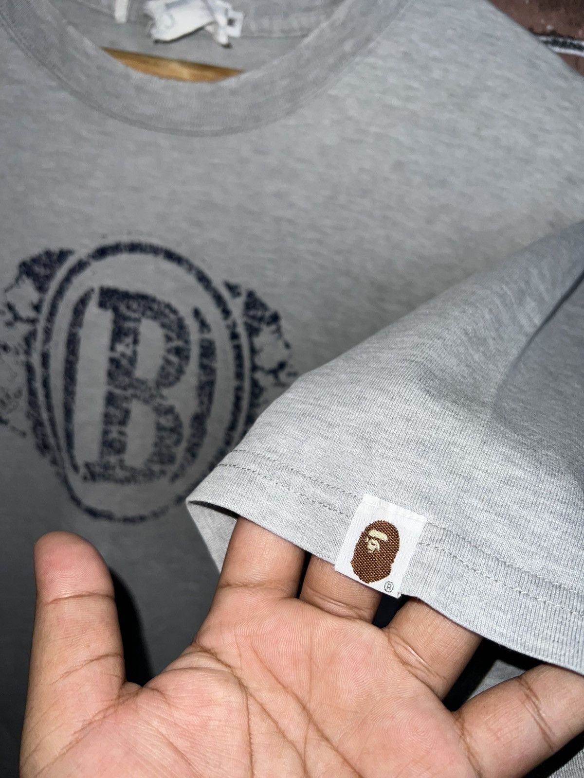 Bape Vintage 90's Bape distressed Tshirt Size US M / EU 48-50 / 2 - 6 Thumbnail
