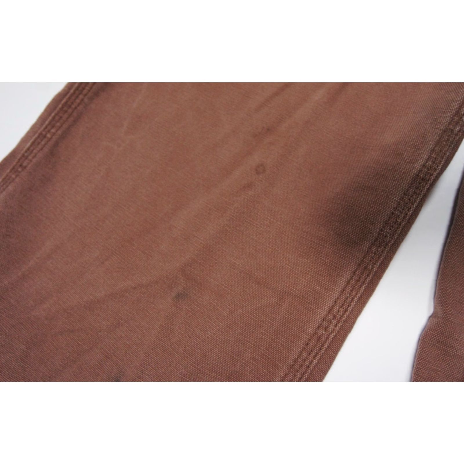 Carhartt Carhartt Brown Canvas Carpenter Pants Mens 40x29 Utility Straight Leg Workwear Size US 40 / EU 56 - 5 Thumbnail