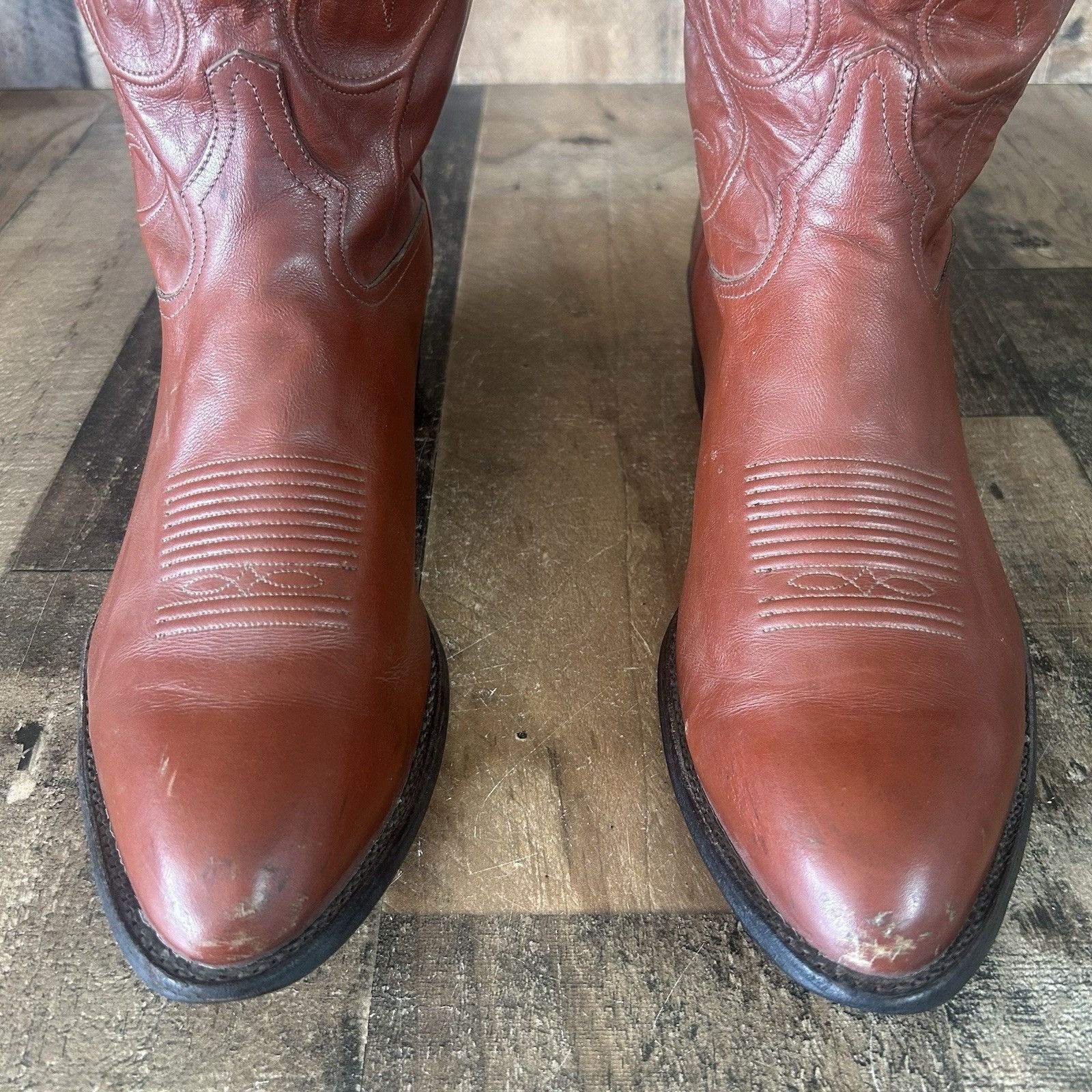 Tony Lama Tony Lama Vintage Western Cowboy Boots Mens 13 D Size US 13 / EU 46 - 10 Thumbnail