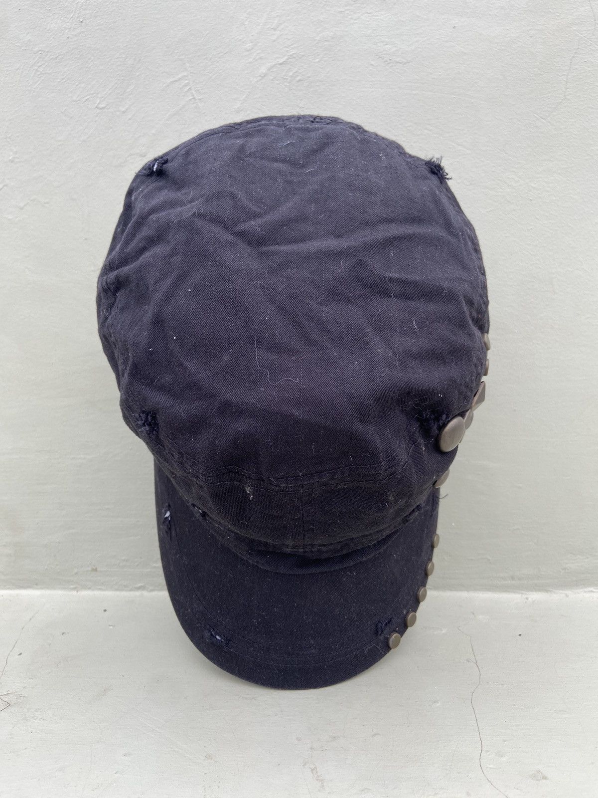 If Six Was Nine 2000s ace caps patrol hat studded with iron buttons Size ONE SIZE - 6 Thumbnail