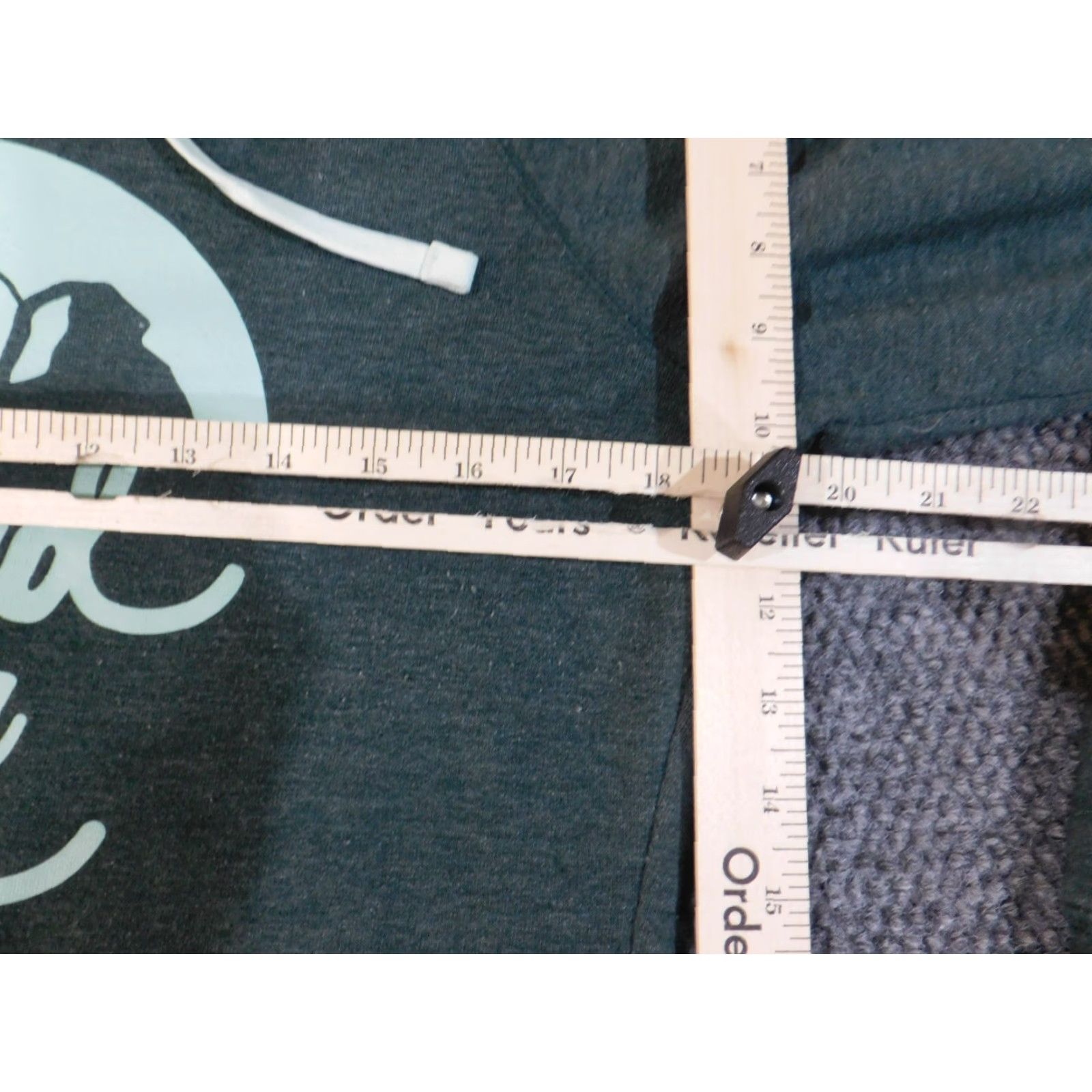 The North Face VINTAGE? The North Face Hoodie Women M Green Outdoors Grand Canyon Graphic Pockets Logo Size M / US 6-8 / IT 42-44 - 5 Thumbnail