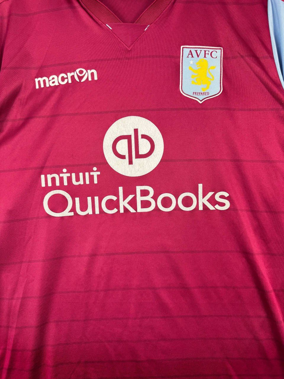 Umbro Aston Villa 2015 2016 Home Shirt Macron Football Jersey XXL Size US XXL / EU 58 / 5 - 3 Thumbnail