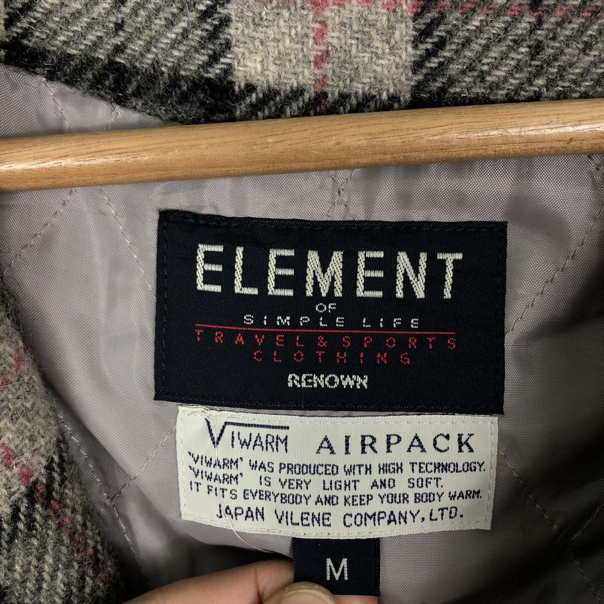Japanese Brand × Vintage 🔥90’s Chore Flannel Wool Jacket Element Issey Miyake Japan Size US M / EU 48-50 / 2 - 13 Thumbnail