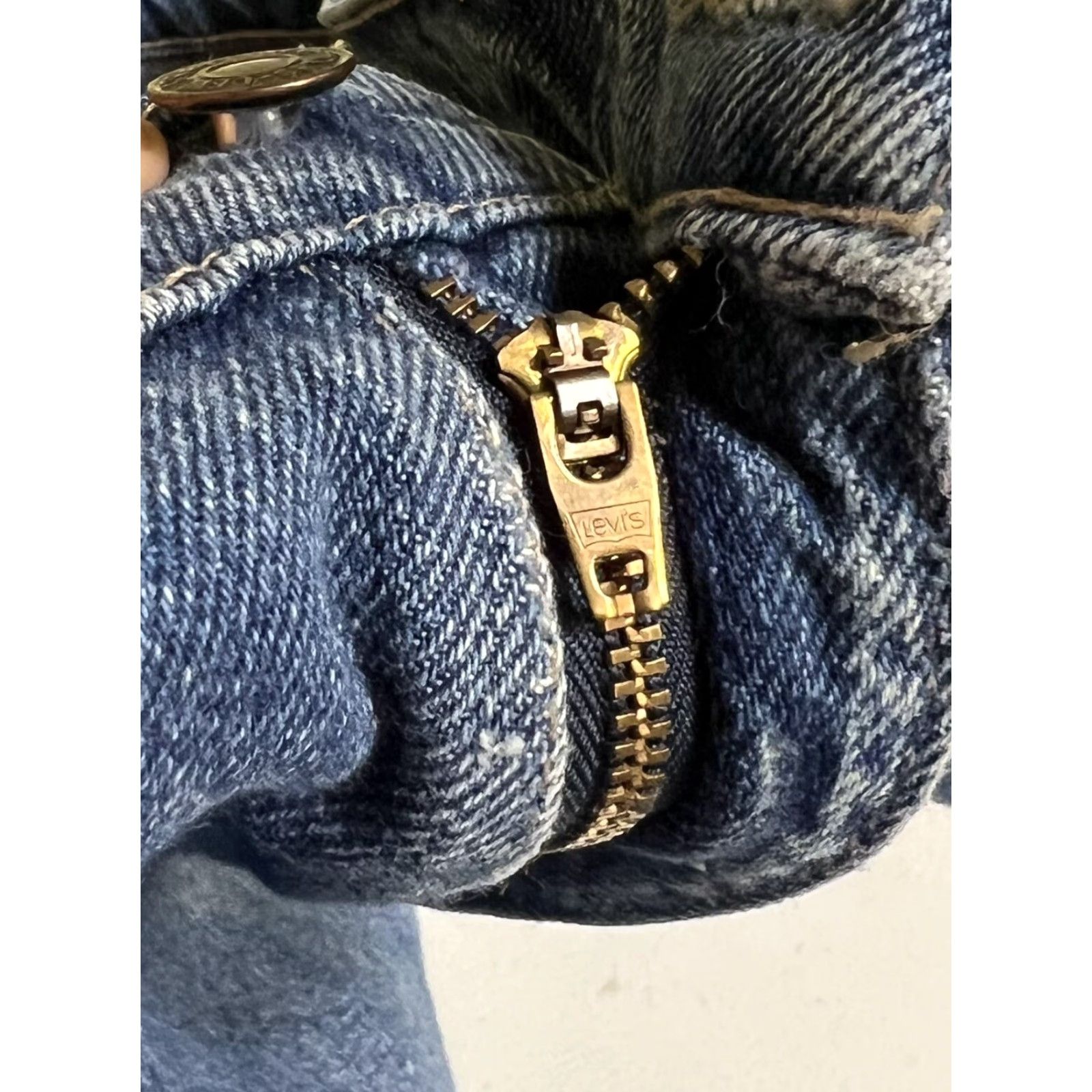 Levi's VINTAGE Levi's Jeans 36x38 Orange Tab Blue Denim 36 38 Men Regular Straight USA Levi's 285 285 Model High Rise Classic Patina Size US 36 / EU 52 - 5 Thumbnail