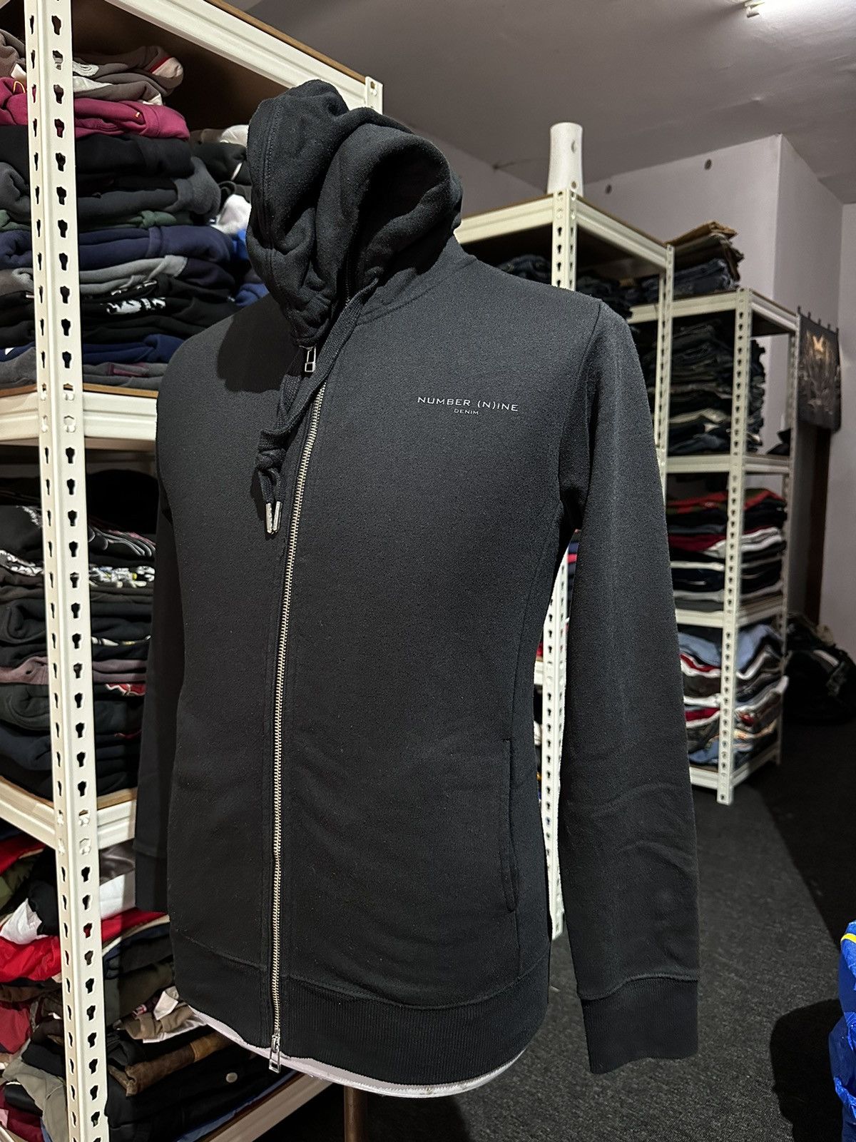 Number (N)ine Number (N)ine Zipper Hoodie Size US L / EU 52-54 / 3 - 11 Thumbnail