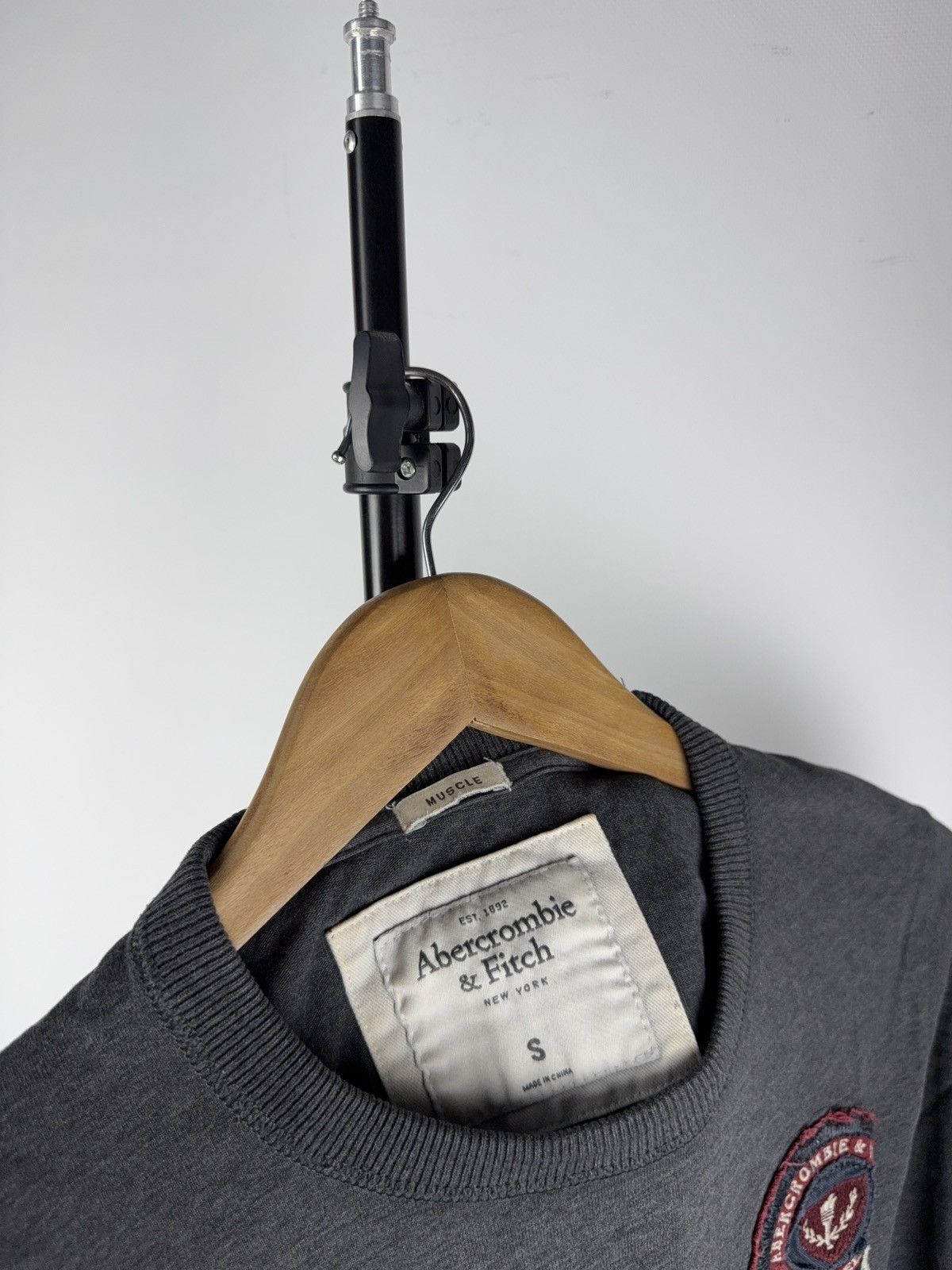 Abercrombie & Fitch Vintage 00s Abercrombie & Fitch Logo Long sleeve T Shirt Size US S / EU 44-46 / 1 - 6 Thumbnail