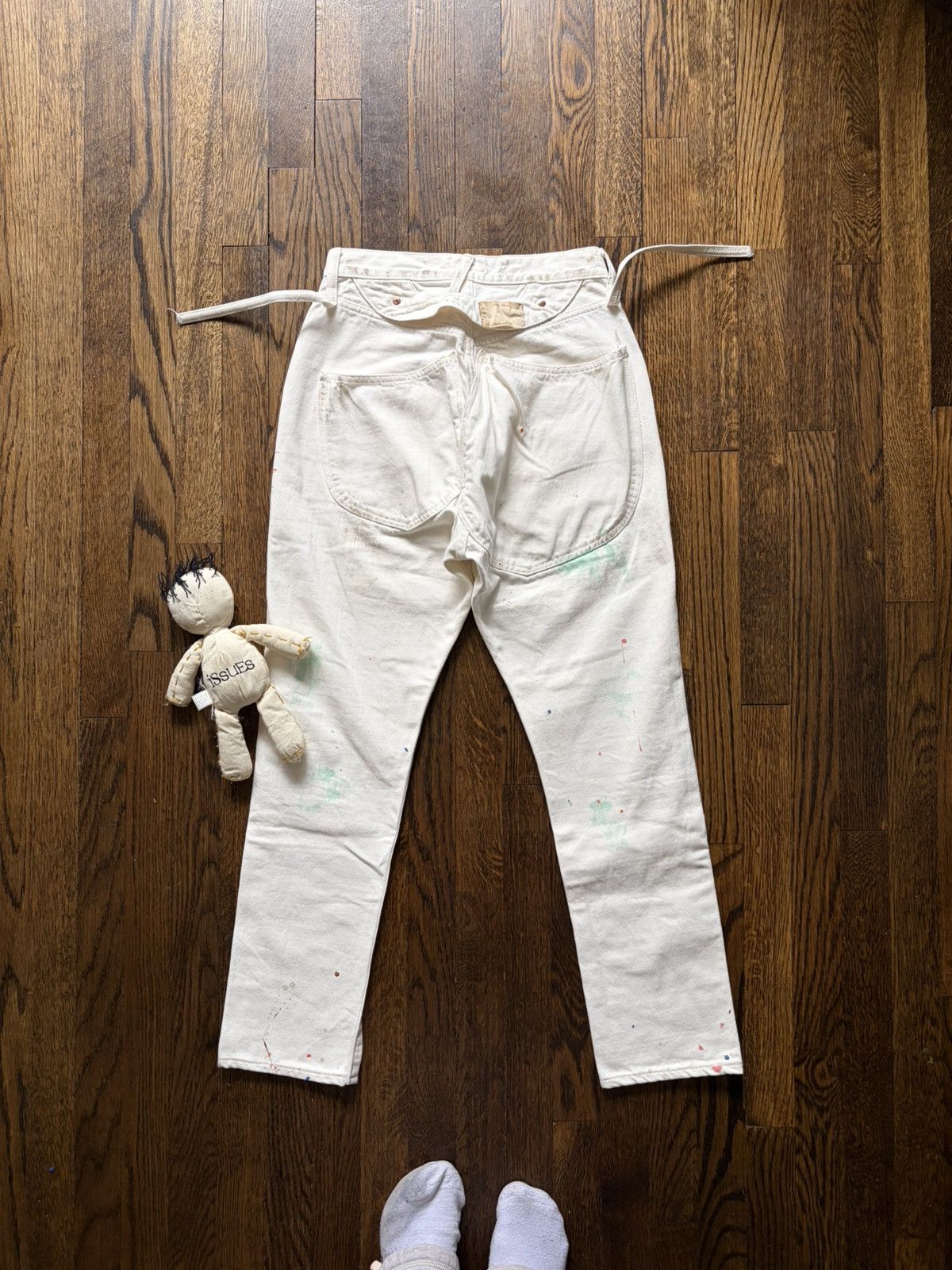 Kapital Kapital White Multicolor paint splatter denim Size US 28 / EU 44 - 5 Thumbnail