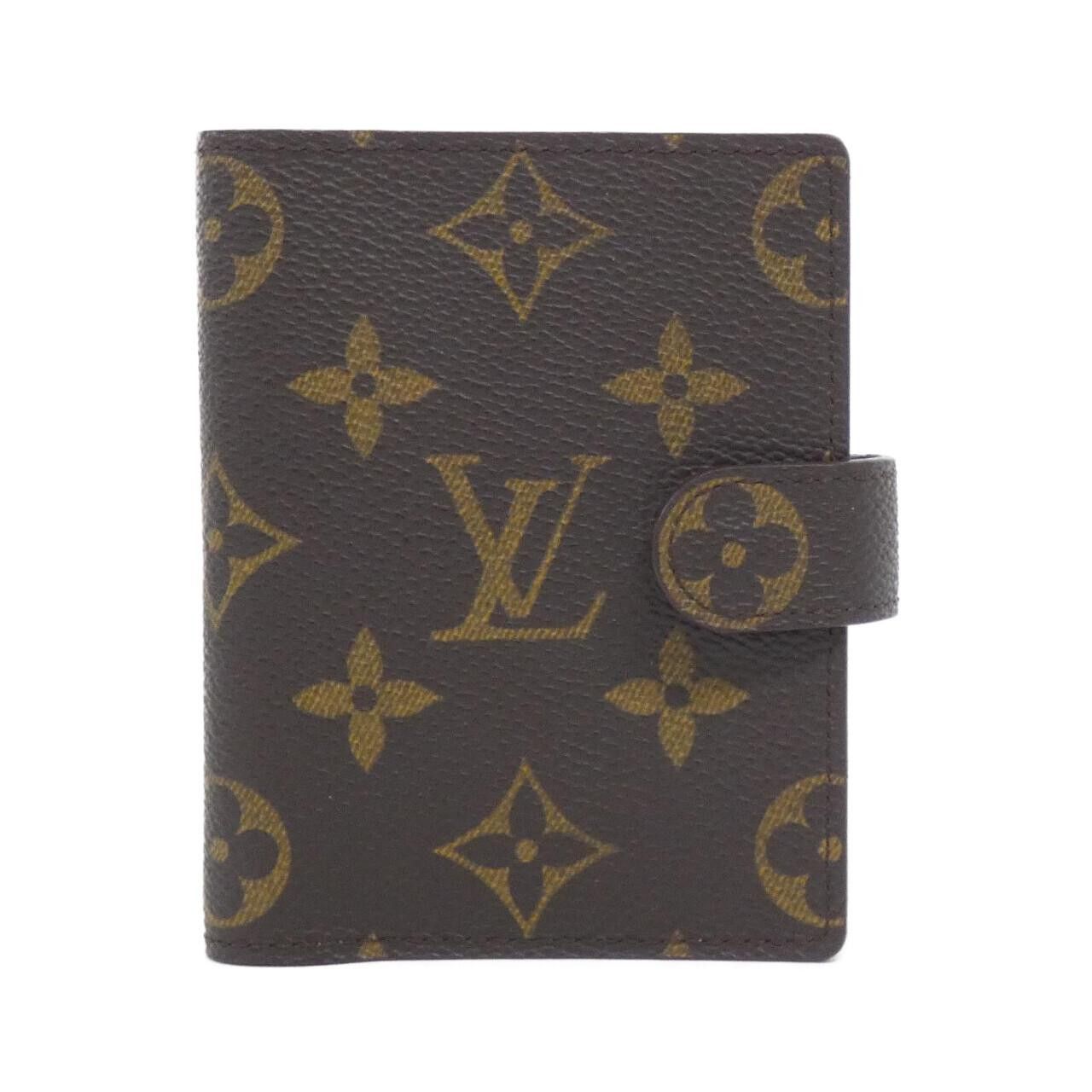Louis Vuitton Louis Vuitton Agenda Mini Monogram Organizer Canvas Short Wallet R20007 DUTY FREE for USA