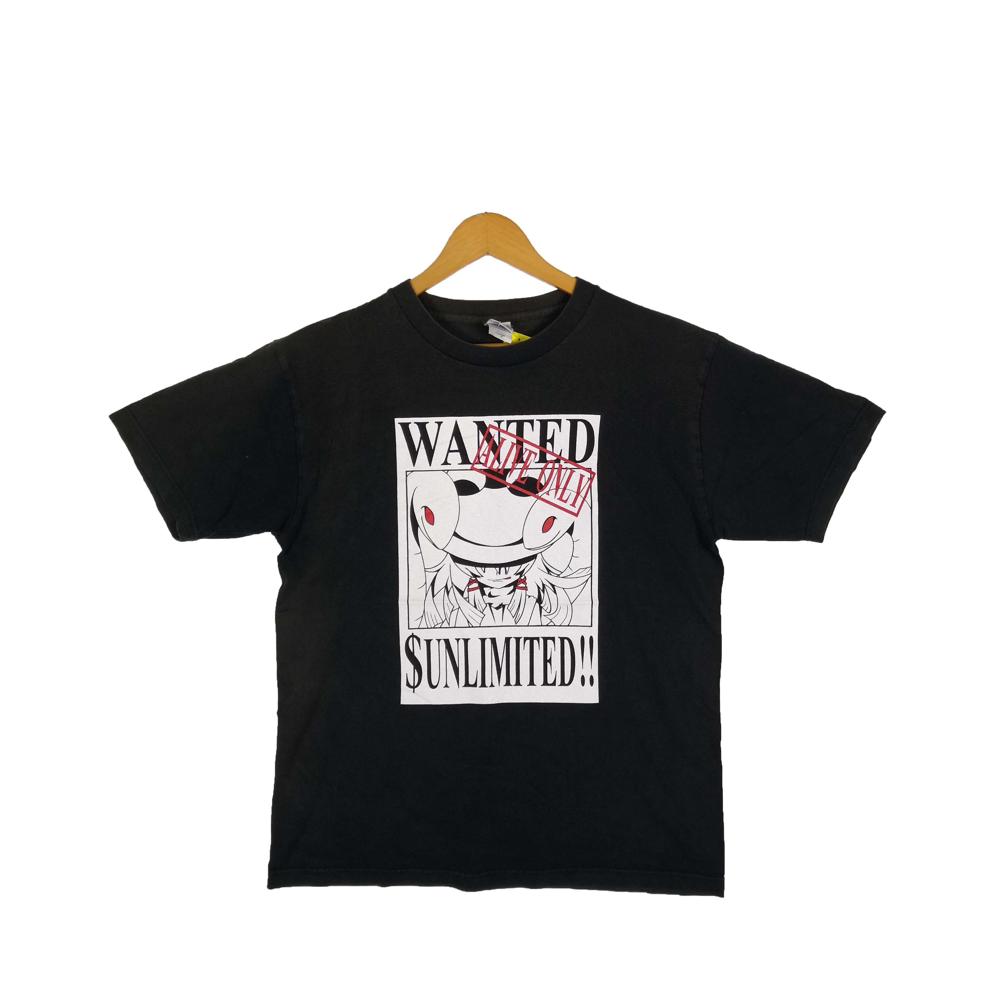 Cartoon Network Wanted T-shirt alike One Piece Anime Manga Cartoon Tees Size US L / EU 52-54 / 3 - 1 Thumbnail