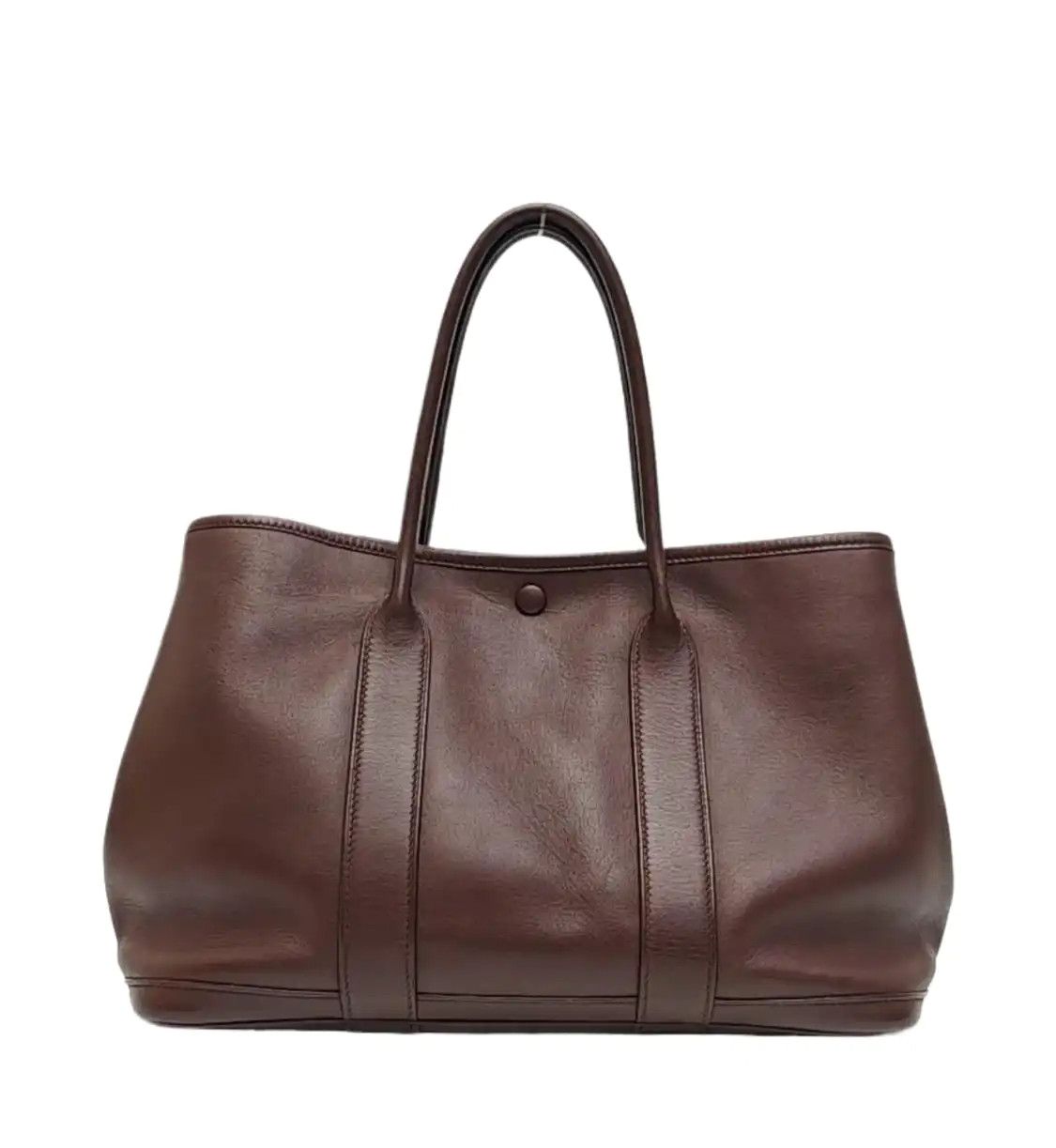 Hermes Hermes Garden Party 30 Can cancun Swift cowhide leather Garden Party handbag sil Size ONE SIZE - 1 Thumbnail