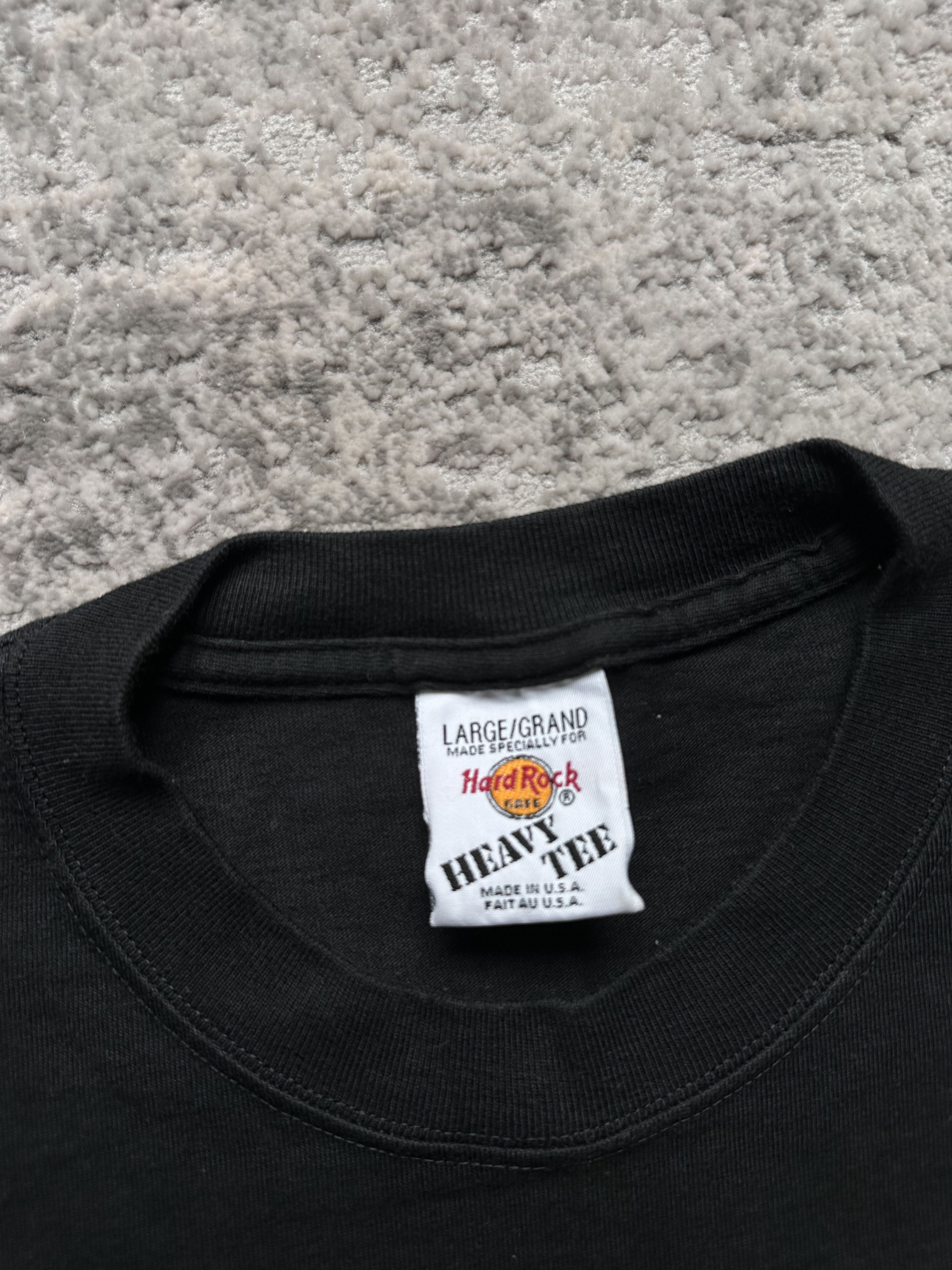 Hard Rock Cafe Hard rock cafe music for life vintage t shirt Size US L / EU 52-54 / 3 - 4 Thumbnail