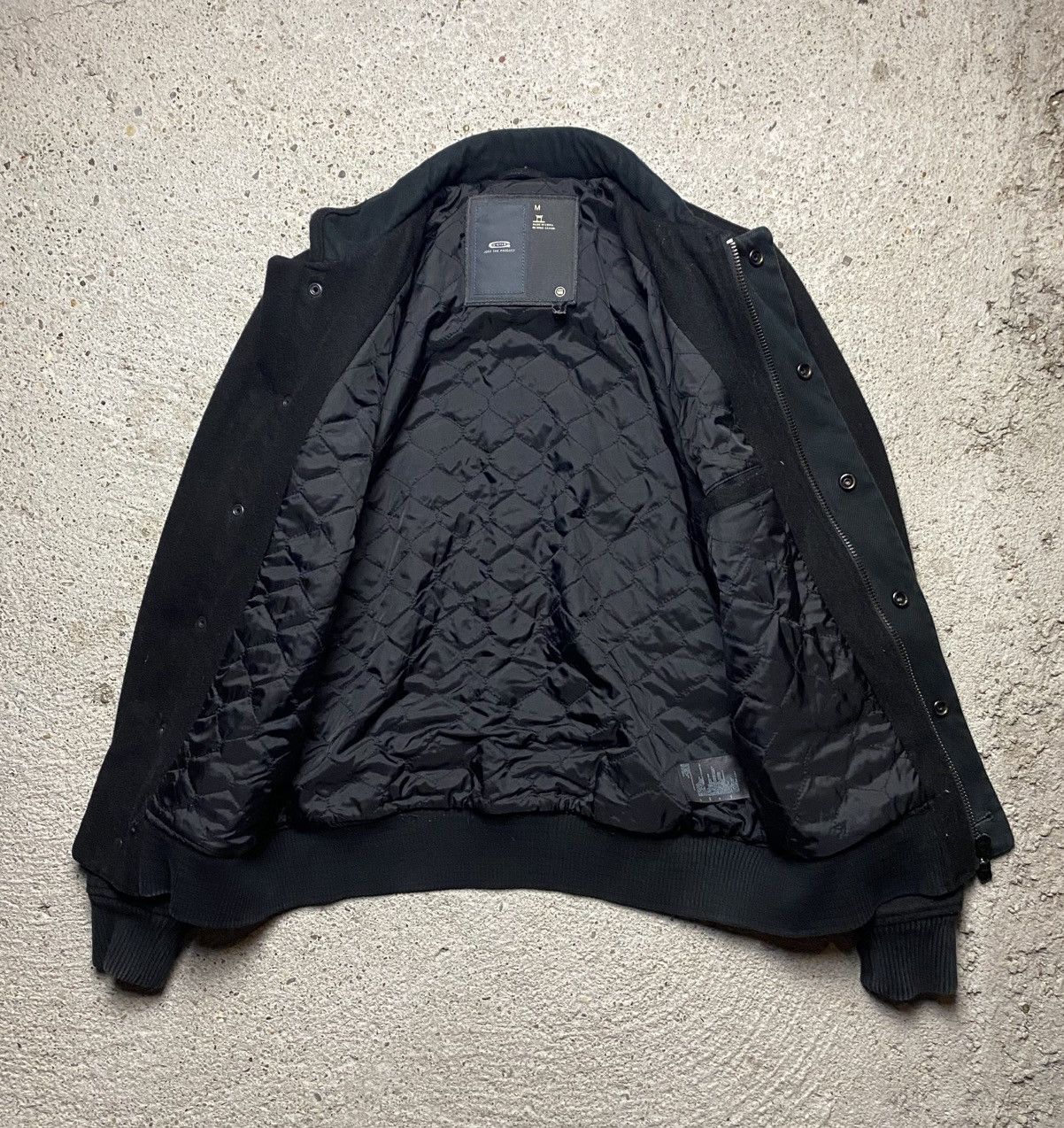 G-Star G star bomber wool jacket old money black Size US M / EU 48-50 / 2 - 17 Thumbnail