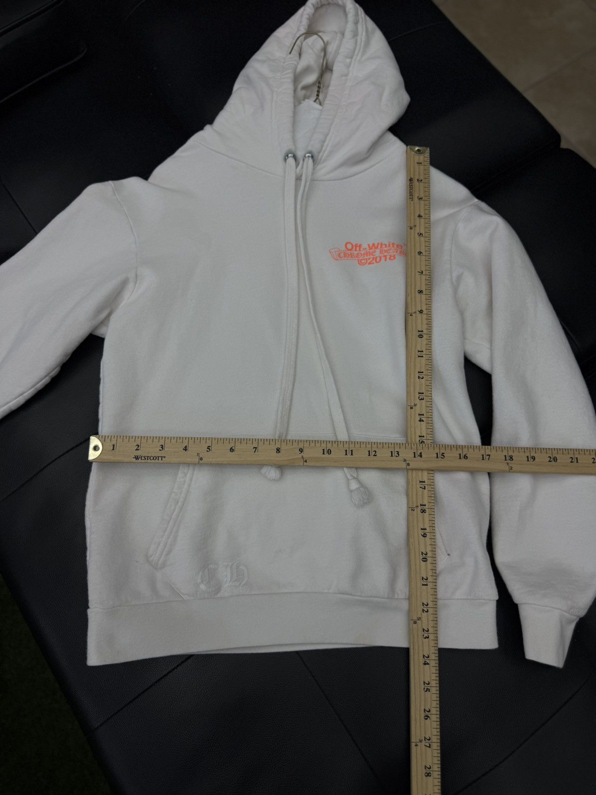 Chrome Hearts × Off-White Chrome Hearts Off White Hoodie Size M (RARE EXLUSIVE) Size US M / EU 48-50 / 2 - 20 Thumbnail