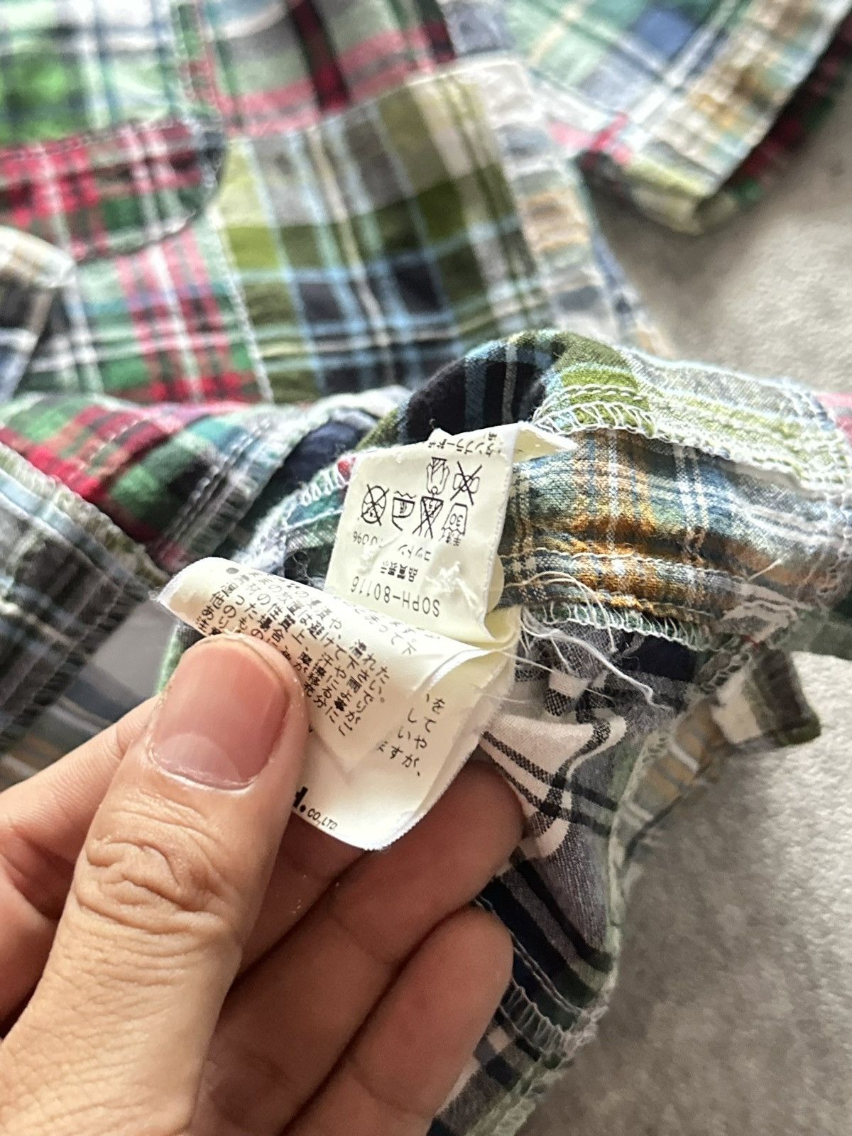 Sophnet. 2000s Japanese Sophnet. Patchwork Button Up Shirt Size US S / EU 44-46 / 1 - 8 Thumbnail