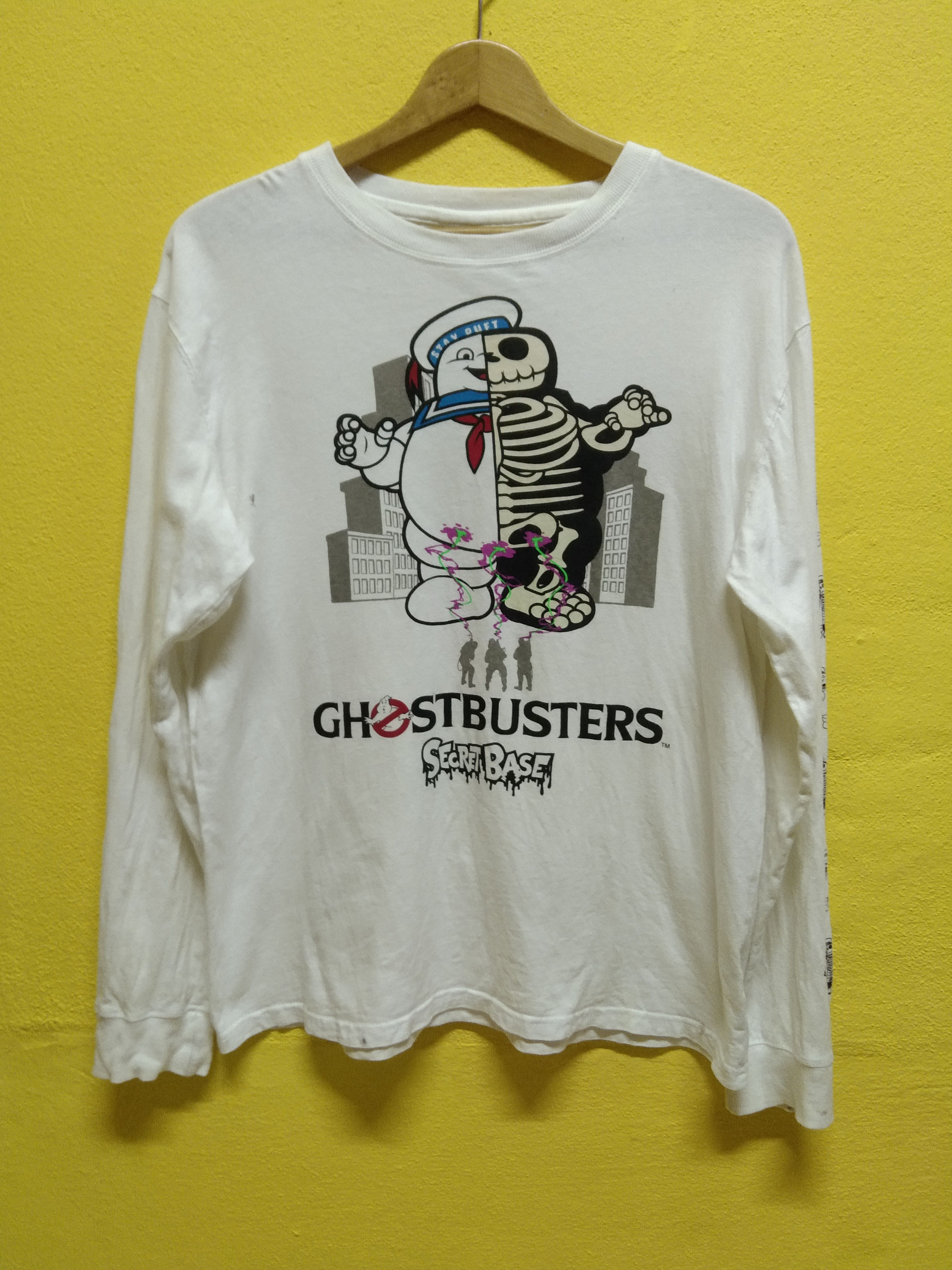 Vintage Ghostbusters Secret Base Long Sleeve Shirt Size US M / EU 48-50 / 2 - 1 Thumbnail