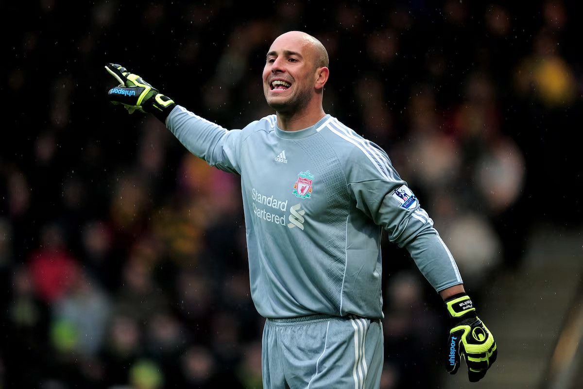 Adidas LIVERPOOL ADIDAS 2010/2011 GK FOOTBALL JERSEY #22 REINA Size US L / EU 52-54 / 3 - 14 Thumbnail