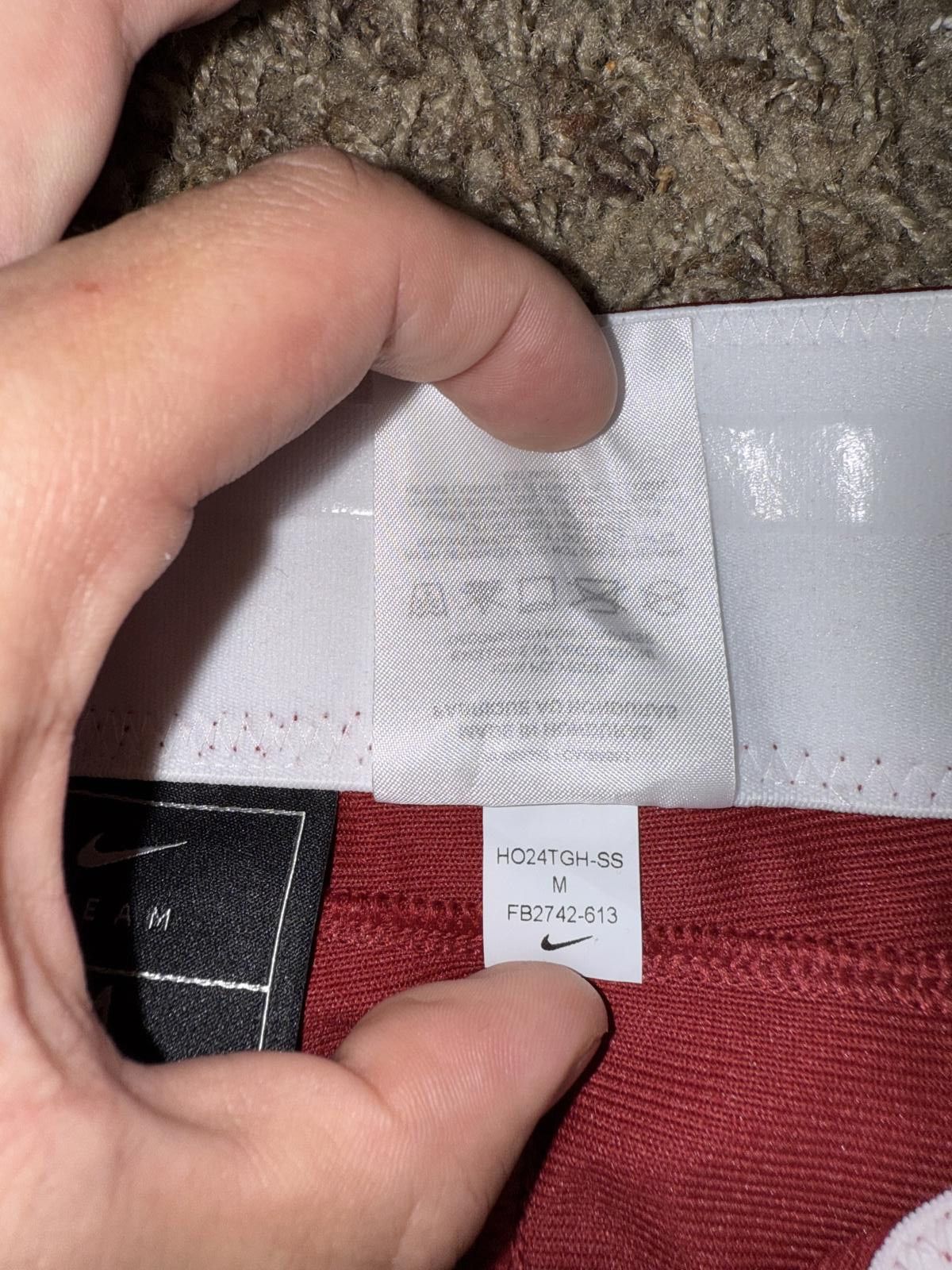 Nike Nike Men’s Team Issued Oklahoma Sooners Football Team Red Pants Sample Size US 32 / EU 48 - 8 Thumbnail