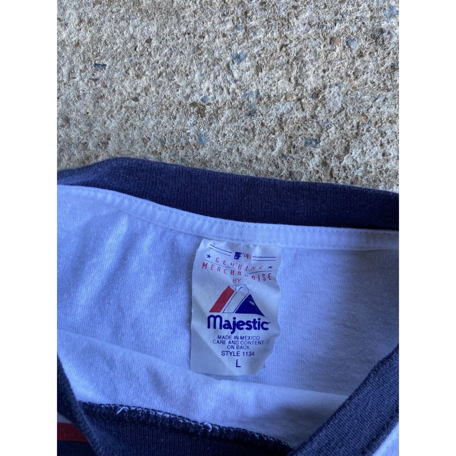 Majestic Vintage Y2K Boston Red Sox 2007 Majestic White Shirt Ringe Size US L / EU 52-54 / 3 - 8 Thumbnail
