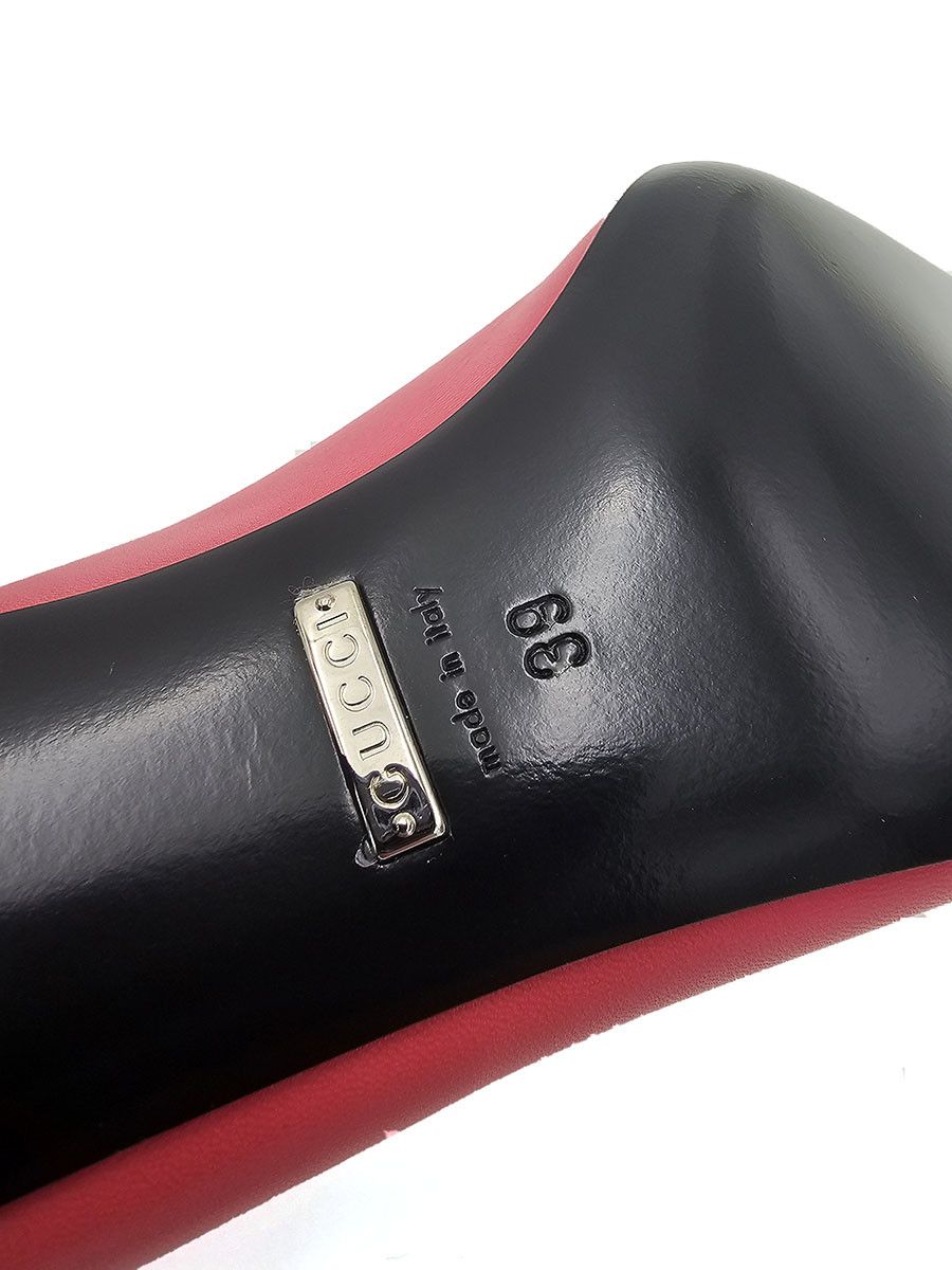 Gucci Gucci Pink Leather Mid Heel Pumps Women’s Shoes Size 39 US 9 Size US 9 / IT 39 - 12 Thumbnail