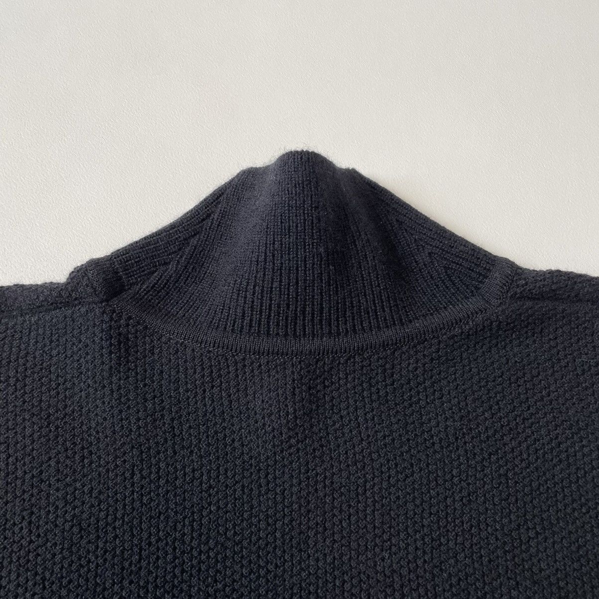 Issey Miyake Black Wool ‘Angular Arms’ Sweater Size US M / EU 48-50 / 2 - 15 Thumbnail