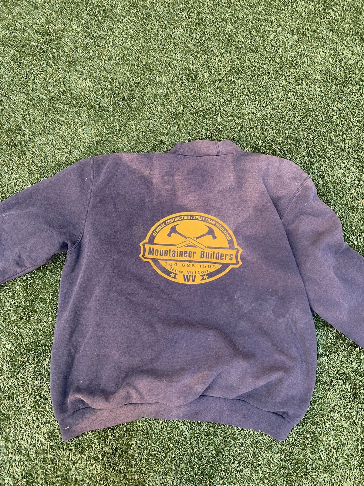 Carhartt × Carhartt Wip × Vintage Distressed Carhartt Baggy Hoodie Size US XL / EU 56 / 4 - 4 Thumbnail