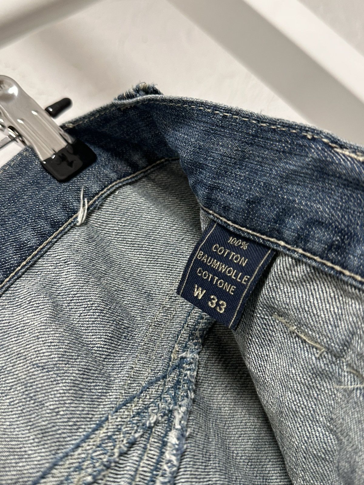 Japanese Brand Men’s Avant Garde Japanese Brand Jeans W33 Size L Y2K Size US 33 - 8 Thumbnail