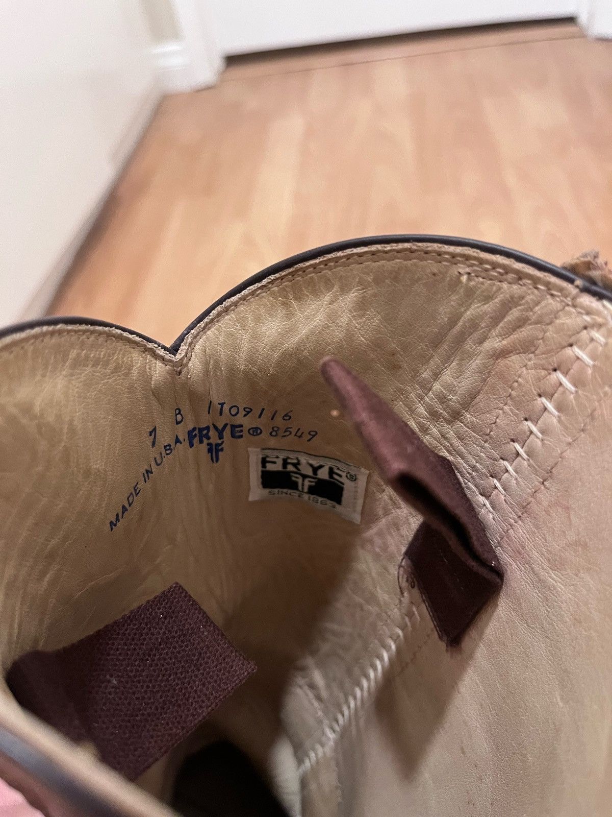 Frye Vintage FRYE Cowboy Boots Size US 7 / IT 37 - 6 Thumbnail