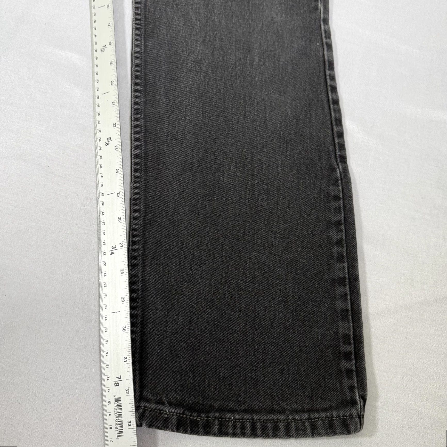 Levi's VINTAGE Levi's Jeans Mens 34x34 Black 505 Straight Fit Denim Pants Western Y2K Size US 34 / EU 50 - 4 Thumbnail
