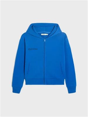 Pangaia o1mle0424 Unisex Lightweight Zipped Hoodie in Blue Size US M / EU 48-50 / 2 - 1 Thumbnail