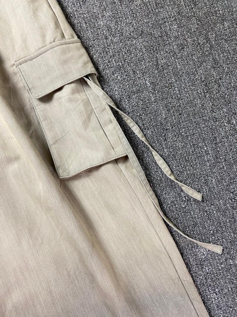 Japanese Brand CLEL Brand Wide Leg Bondage Cargo Pants (190) Size US 29 - 11 Thumbnail