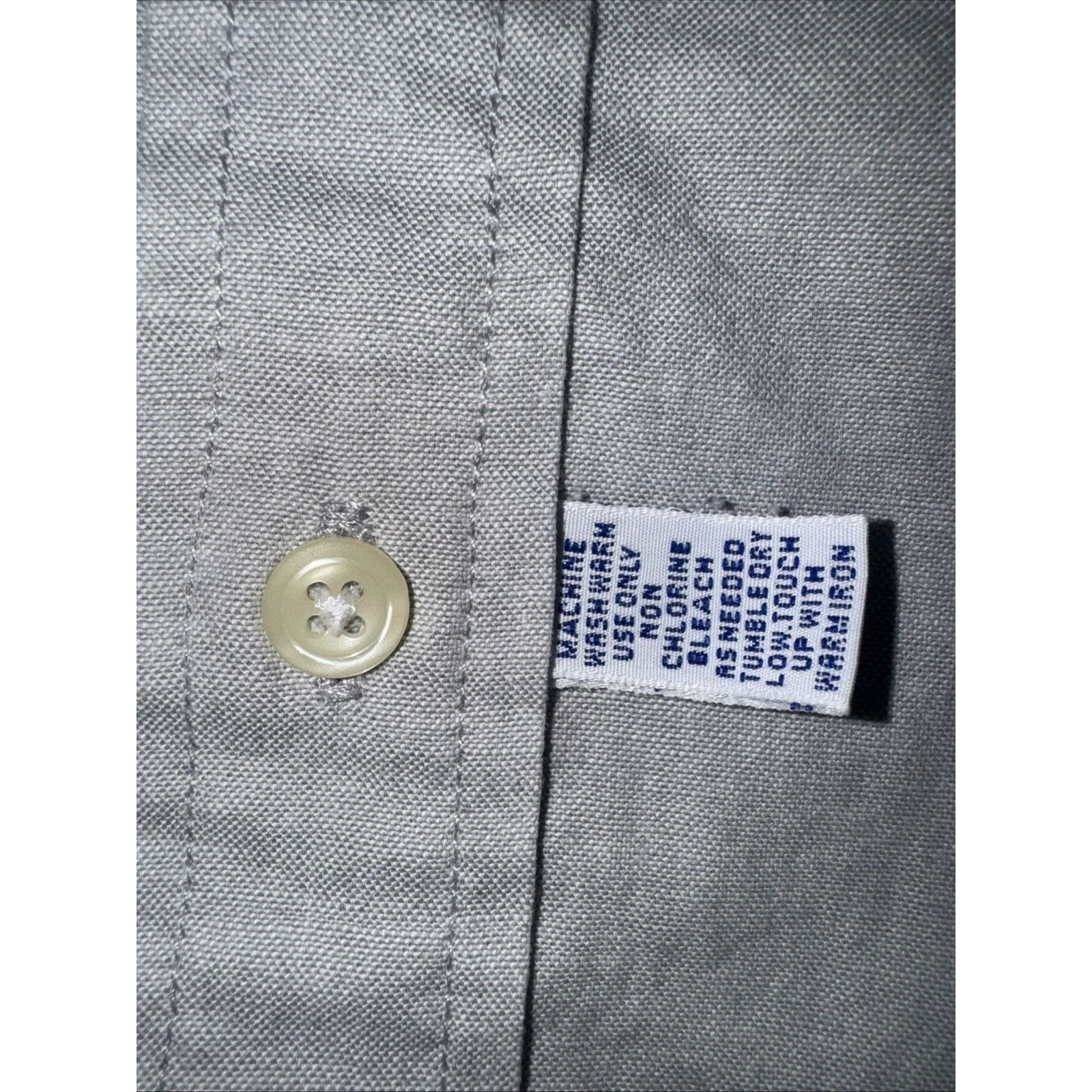 Ralph Lauren Ralph Lauren Blue Oxford Button Down Shirt L Classic Fit Size US L / EU 52-54 / 3 - 3 Thumbnail