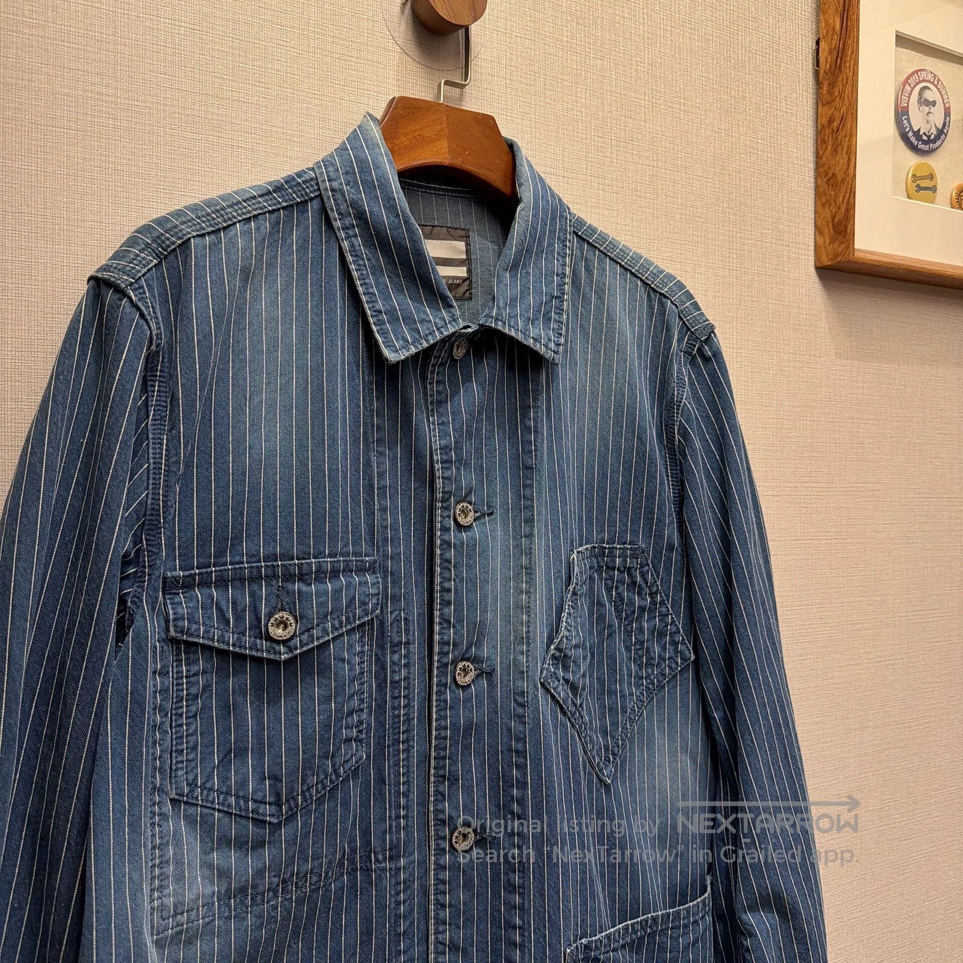 Momotaro Jeans Momotaro Jeans Workwear Jacket. Size US XL / EU 56 / 4 - 2 Thumbnail