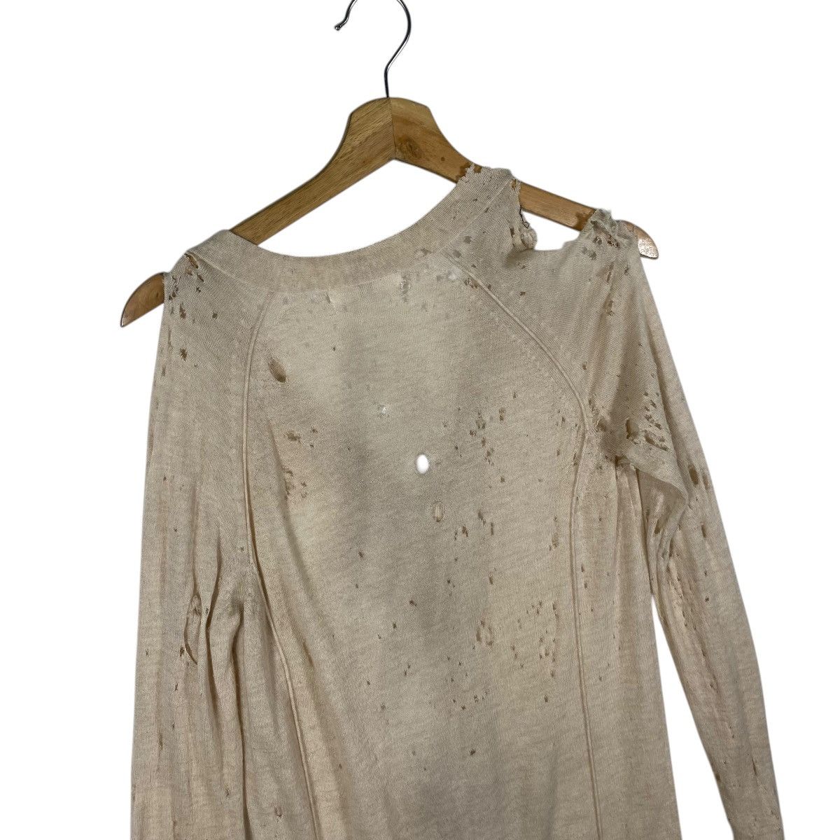 Y's Y's Yohji Yamamoto Destroyed Distressed Cardigan Size 2 Size XS / US 0-2 / IT 36-38 - 17 Thumbnail